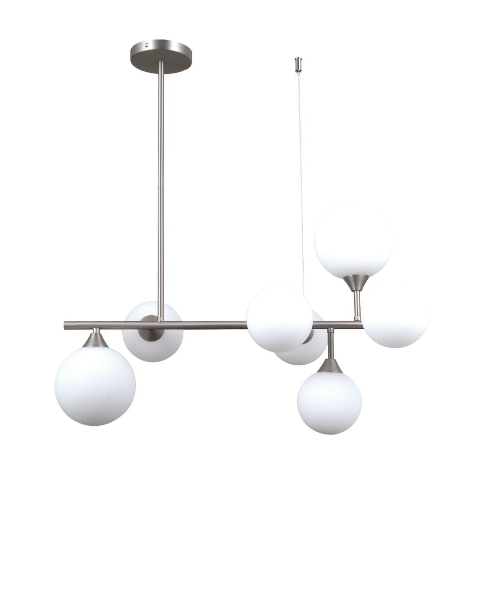 люстра на штанге moderli molecule v10842-7p