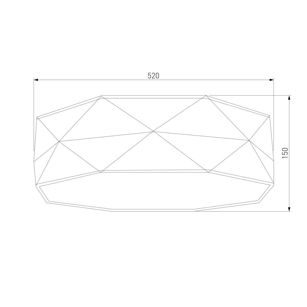 потолочный светильник tk lighting 1567 kantoor
