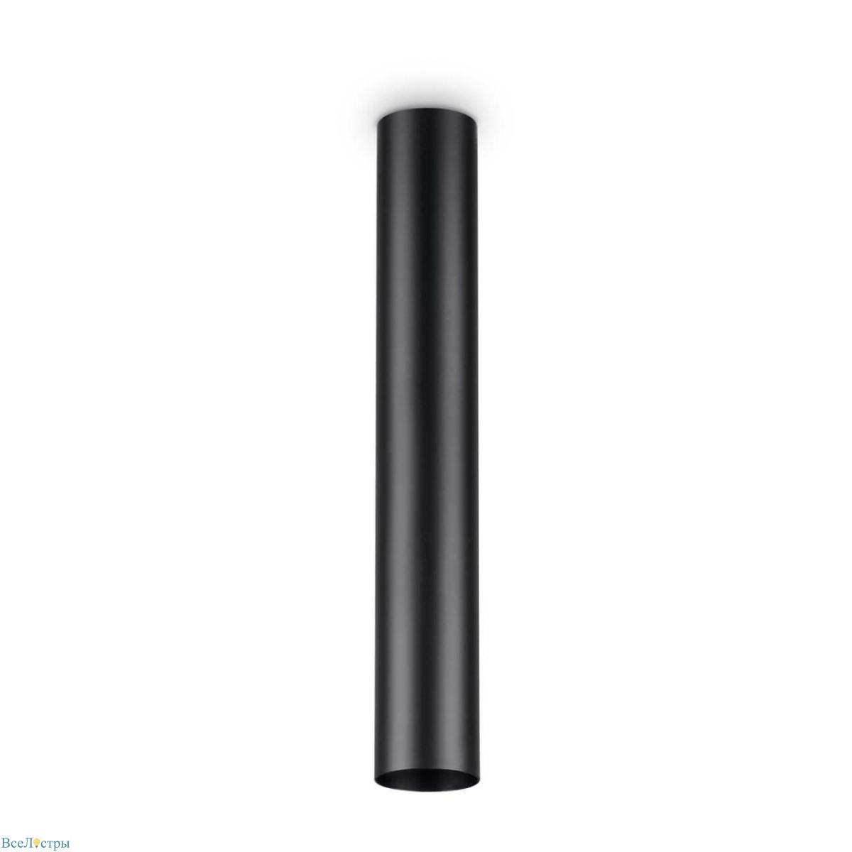 потолочный светильник ideal lux look pl1 h40 nero 233192