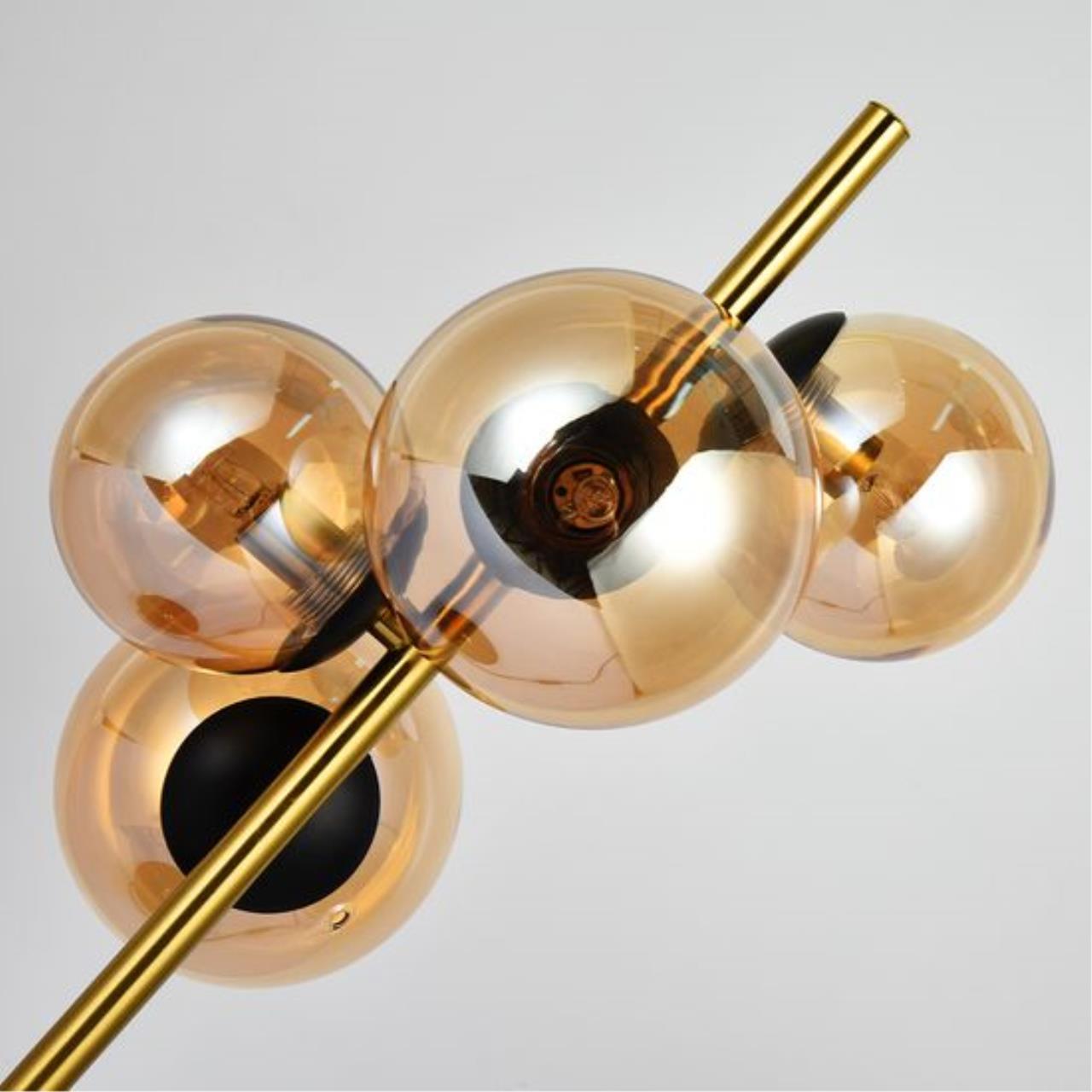 настольная лампа arte lamp gemini a2243lt-4pb