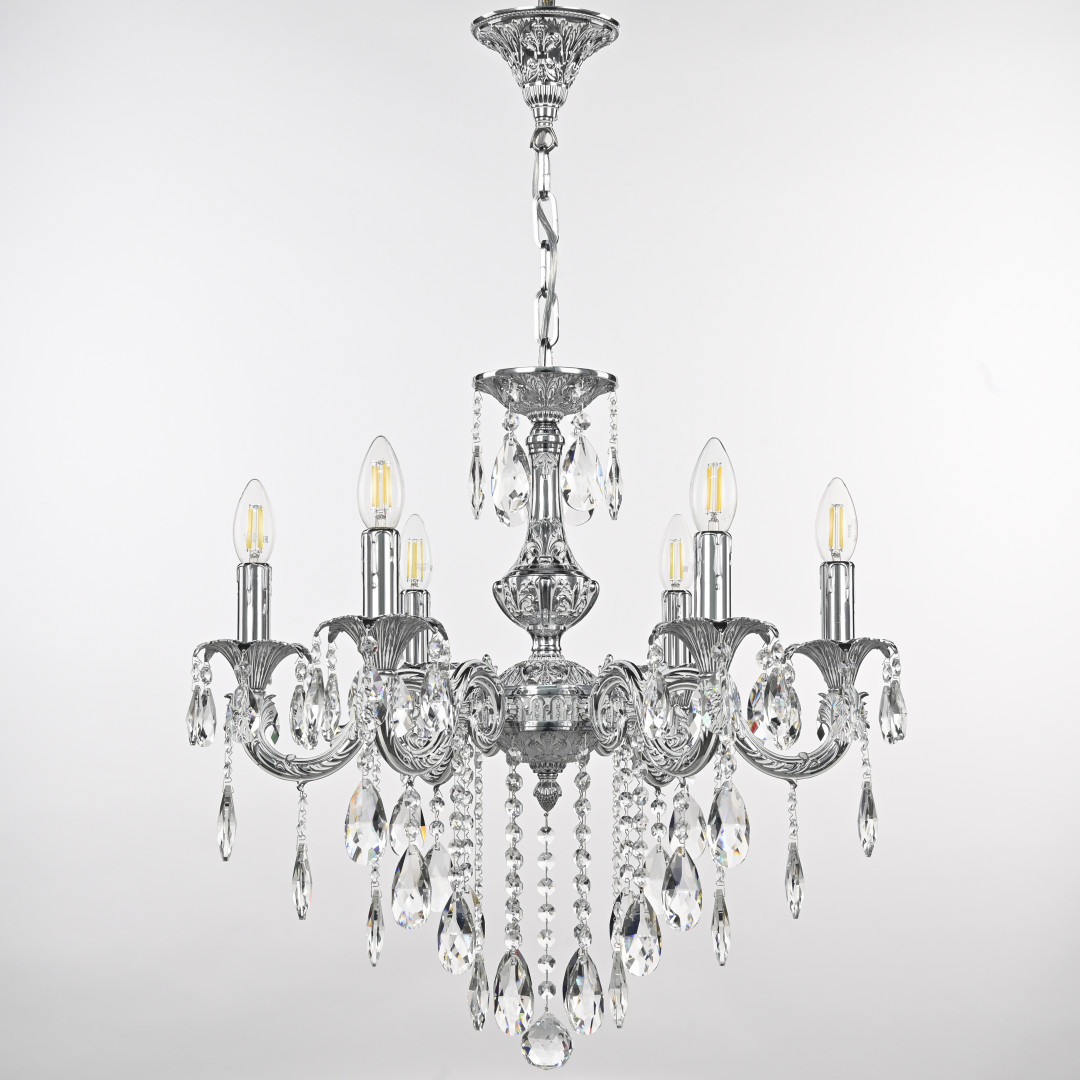 подвесная люстра bohemia ivele crystal al79101/6/175 b nw