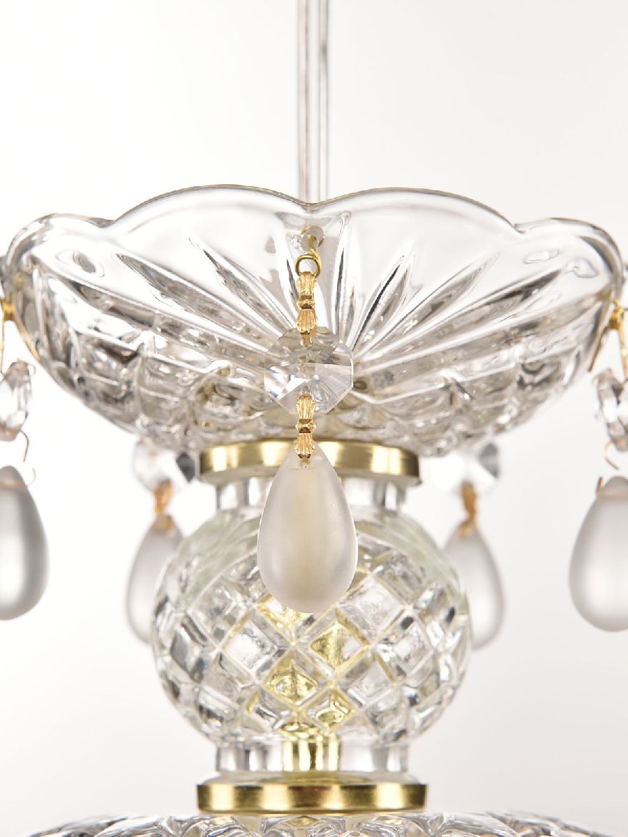 подвесной светильник bohemia ivele crystal 14781p/22 g v0300
