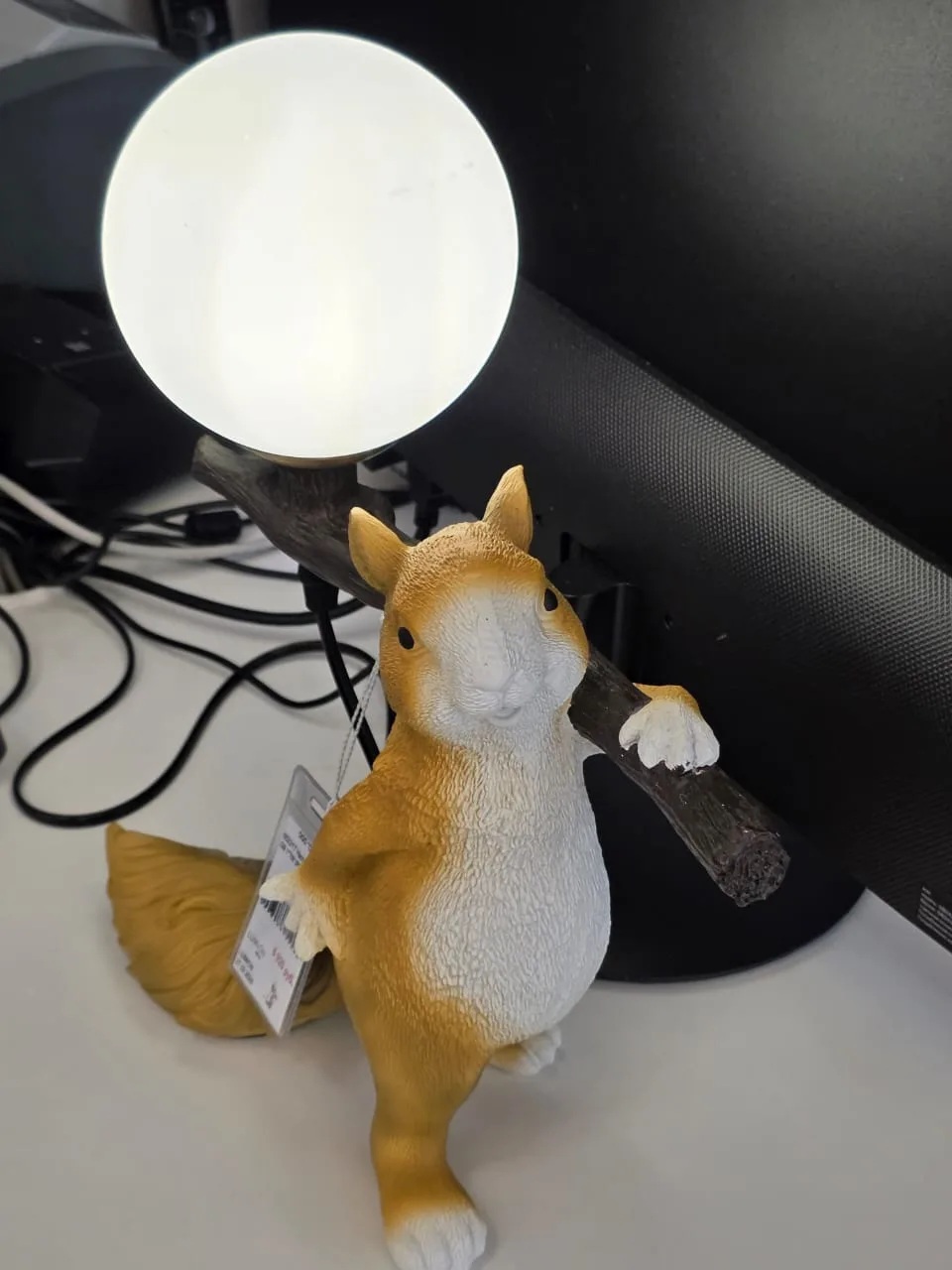 настольная лампа lumion squirrel 6522/1t