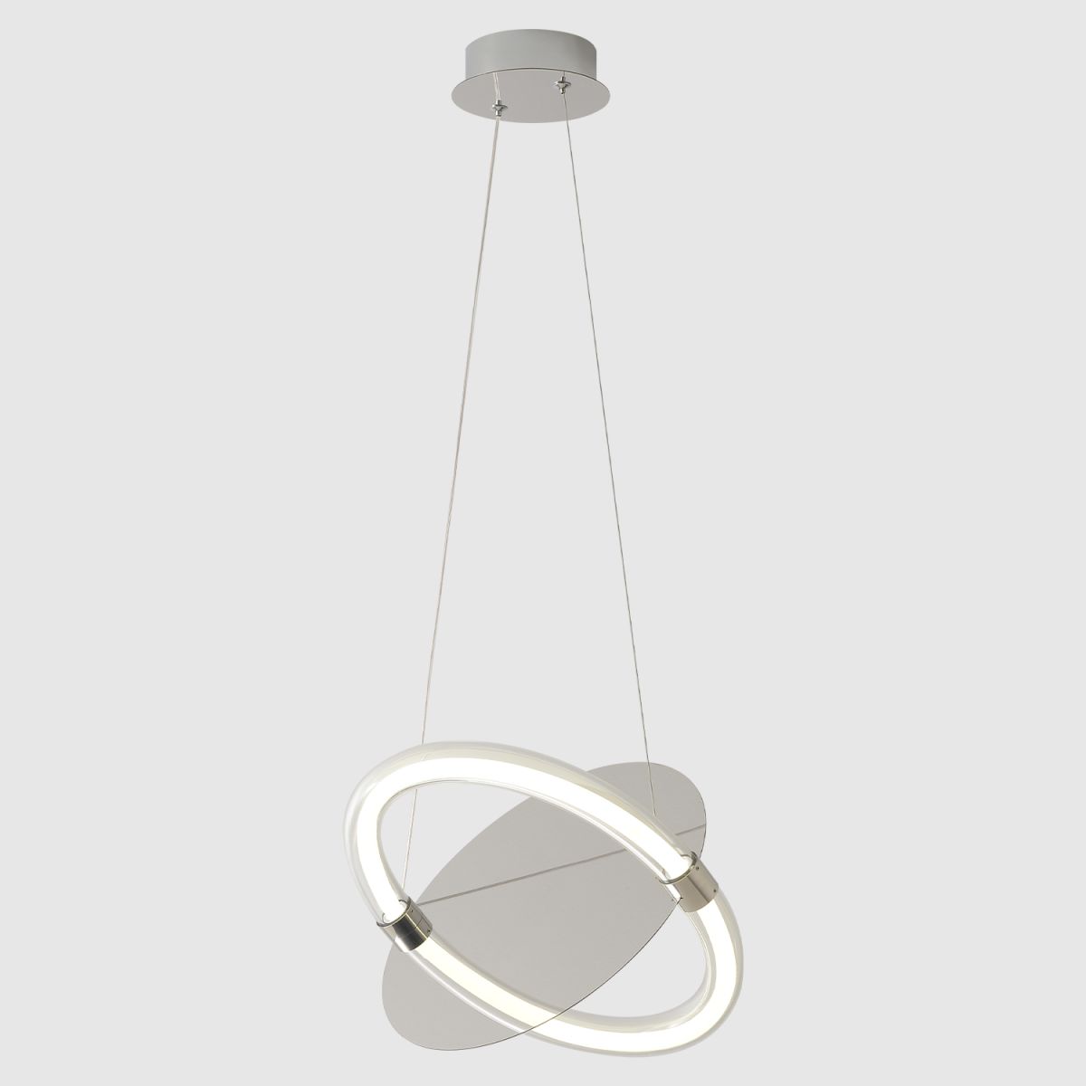 подвесной светильник crystal lux nebula sp22w led chrome