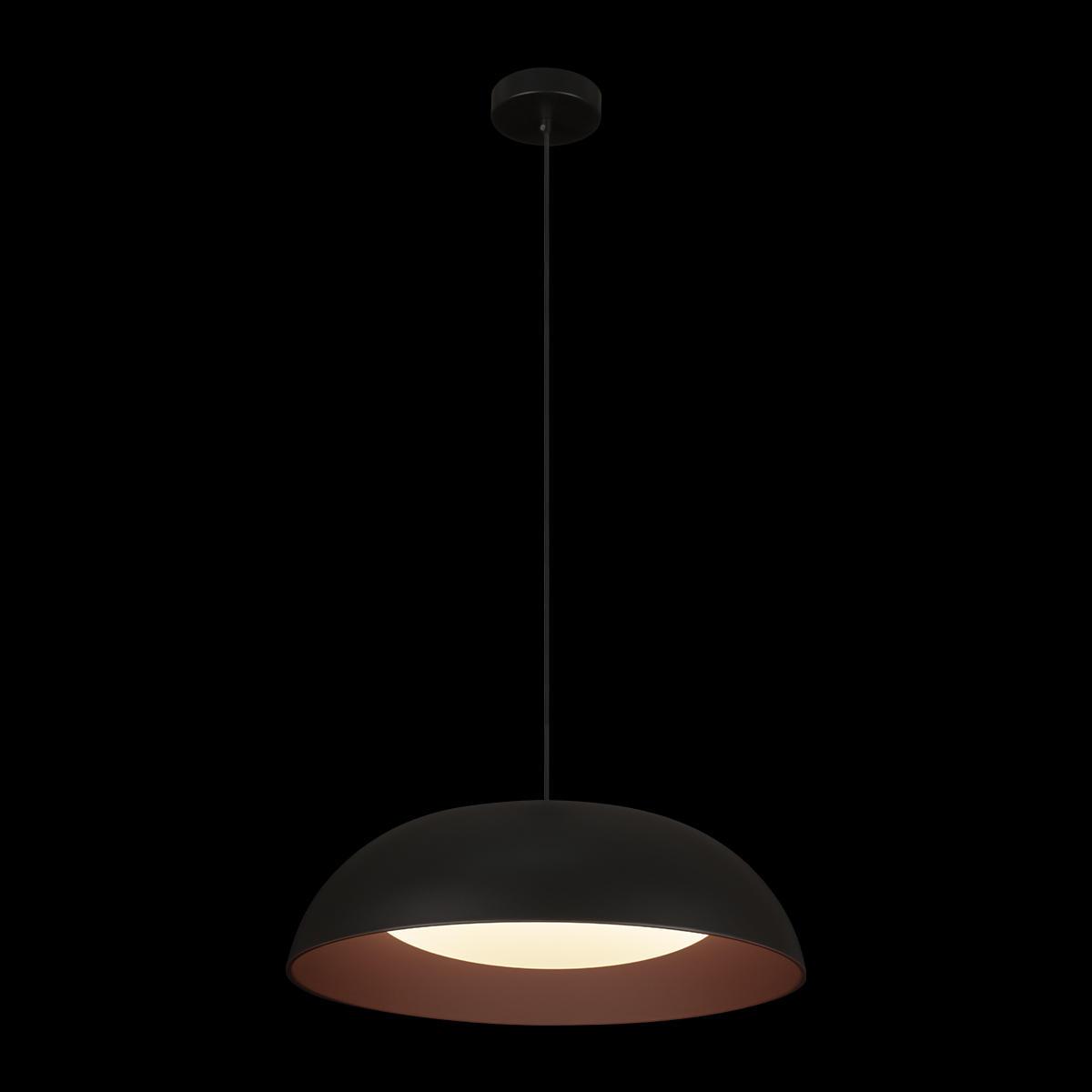 подвесной светодиодный светильник loft it cappello 10229p black