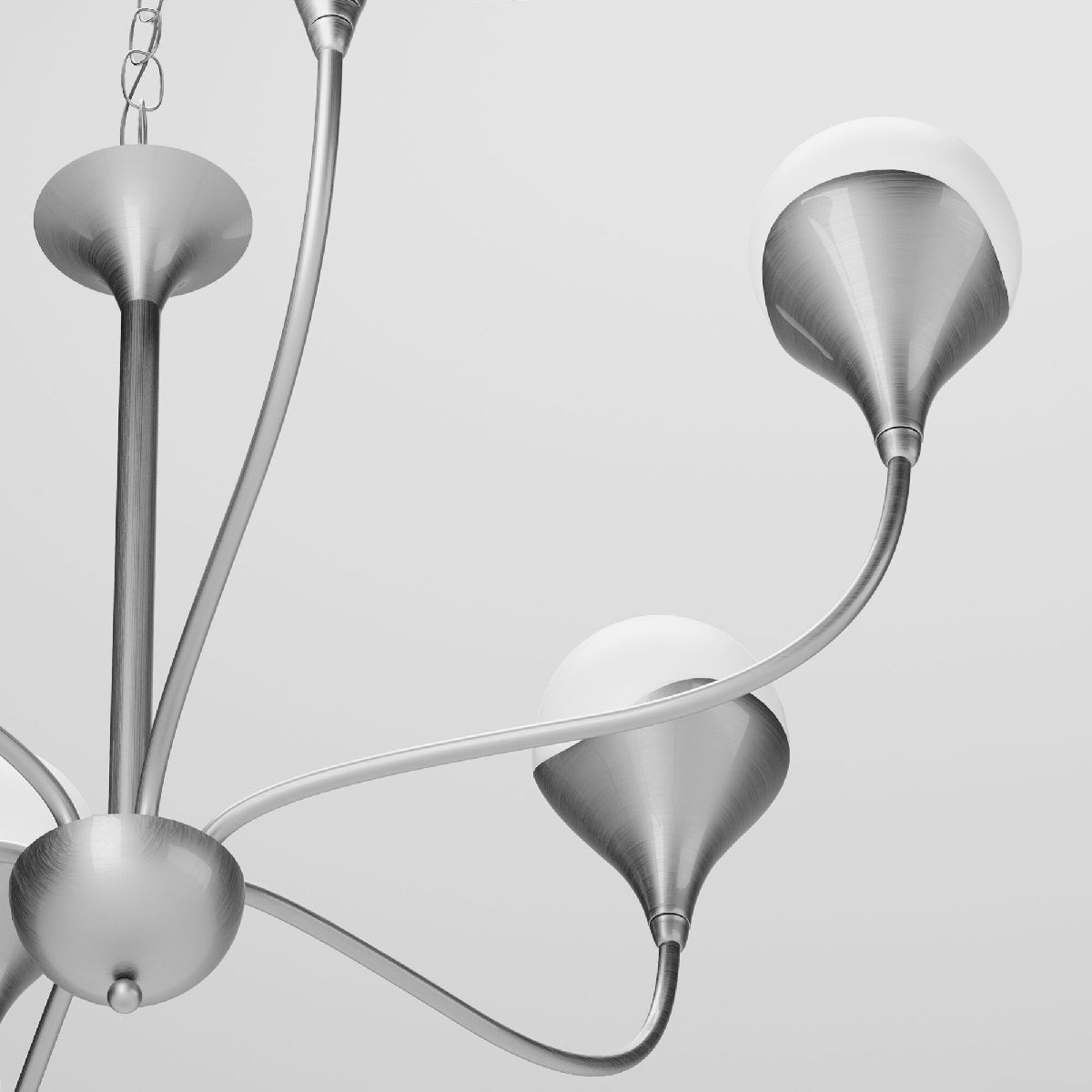 подвесная люстра eurosvet 60169/6 никель smart a068276