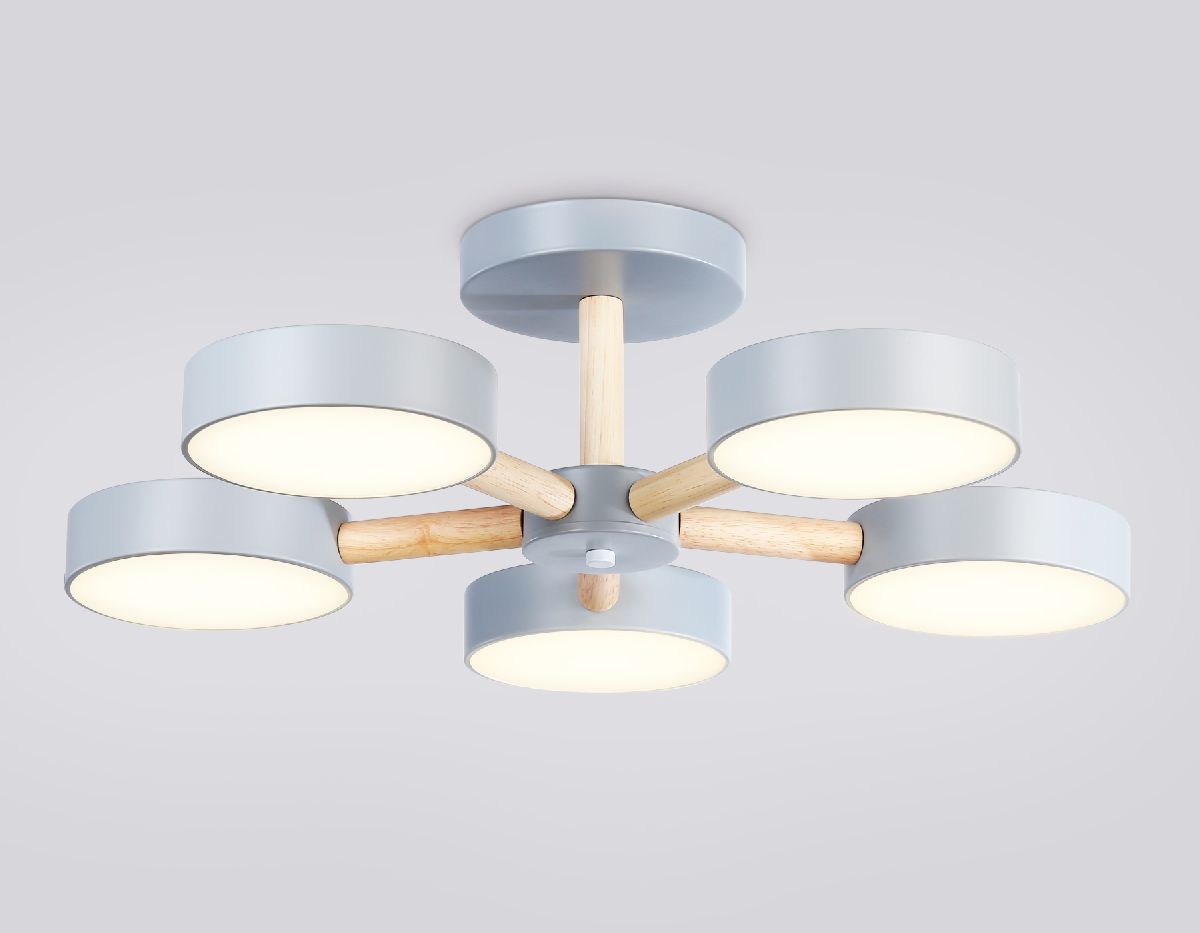 люстра на штанге ambrella light linetech fl4826