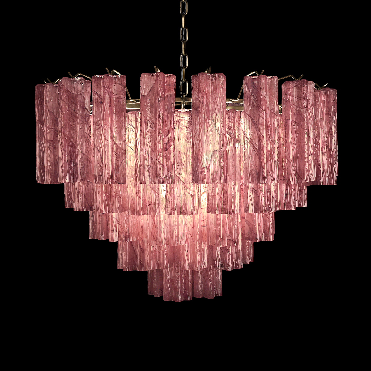 подвесная люстра loft it murano 10580/800 pink