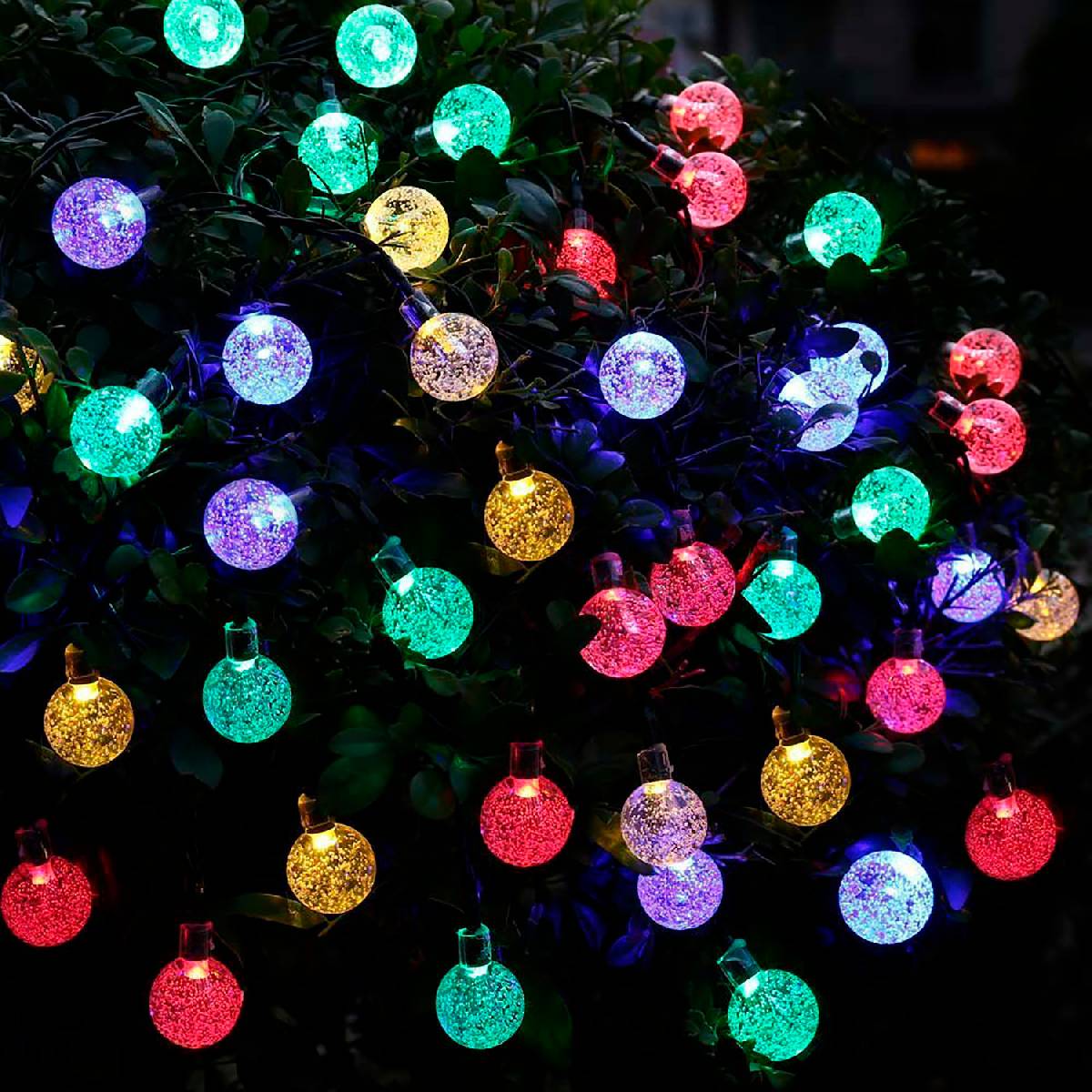 гирлянда на солнечных батареях gauss solar шары gs031