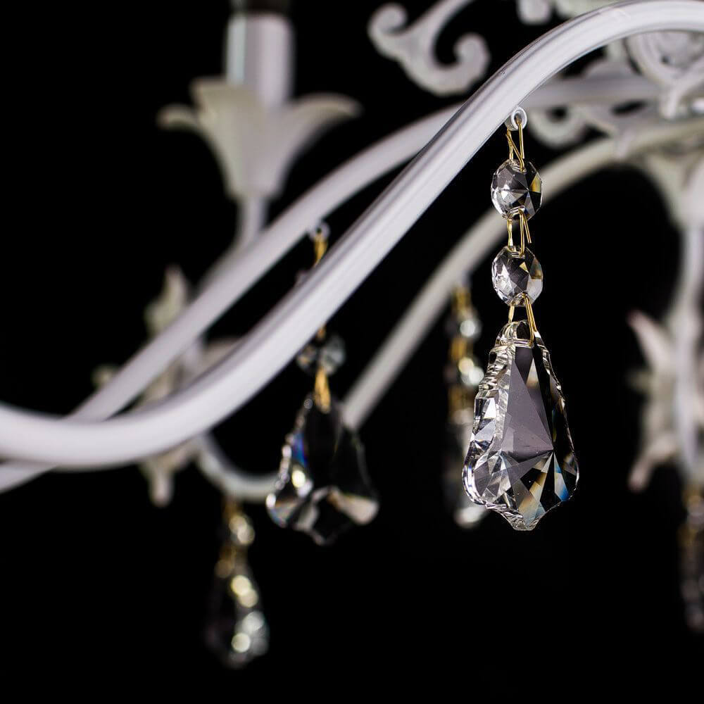 подвесная люстра arte lamp angelina a5349lm-8wh