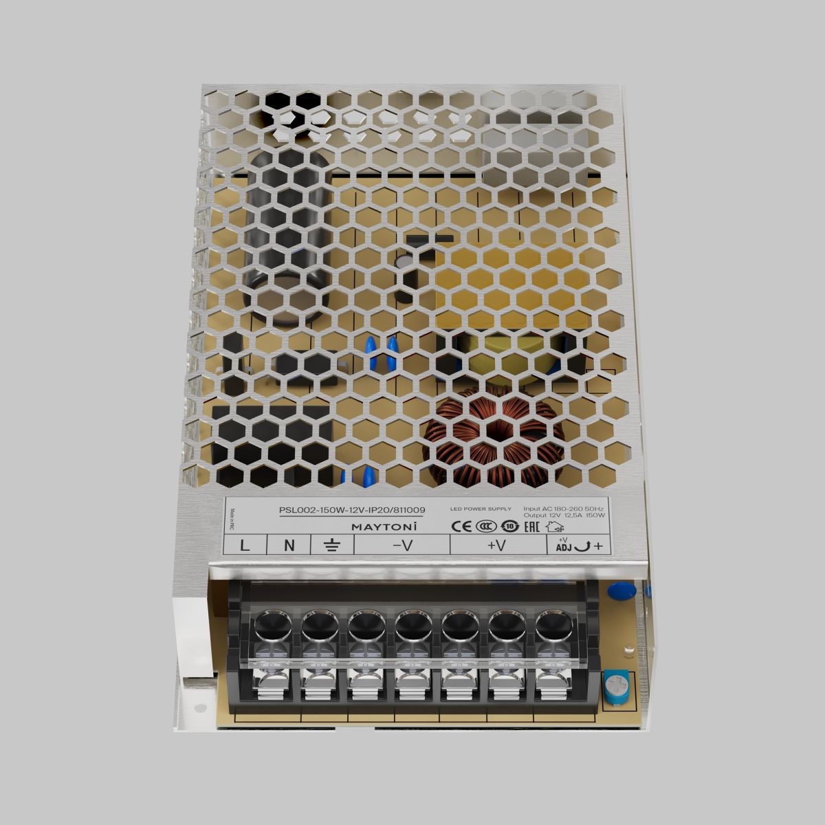 блок питания maytoni led strip psl002 12в 150вт ip20 811009