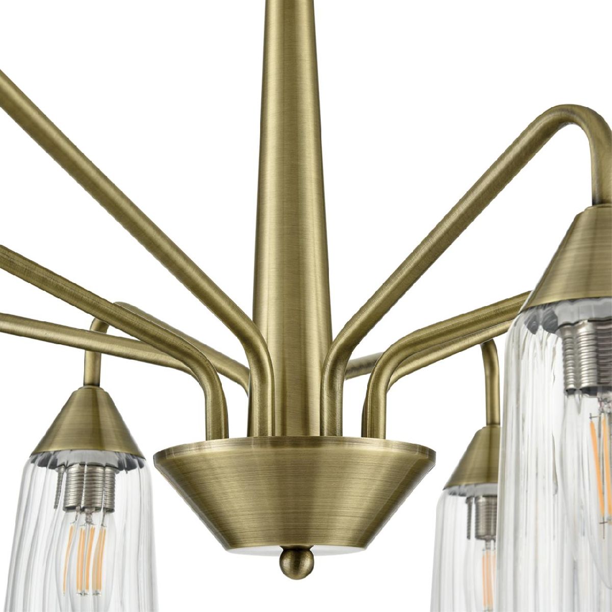 люстра на штанге lumion doliana 6584/8c