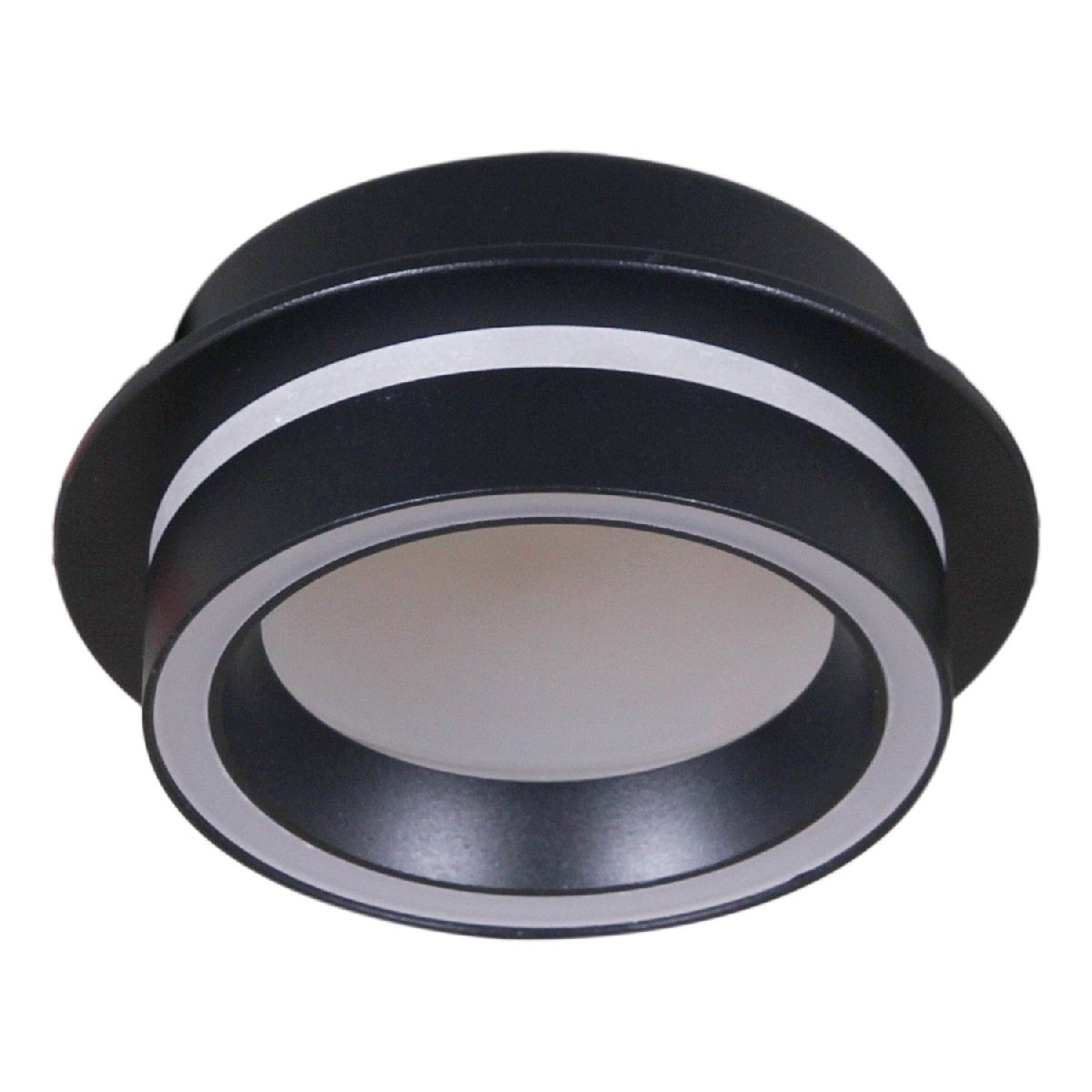 встраиваемый светильник reluce 53003-9.0-001rld gx53 bk