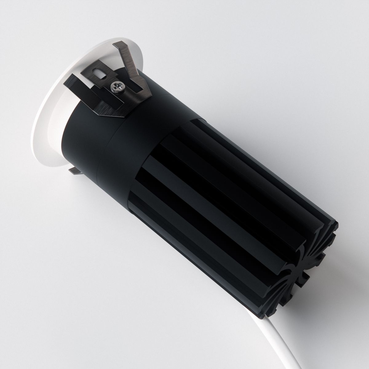 встраиваемый светильник lightstar spira slim 074426