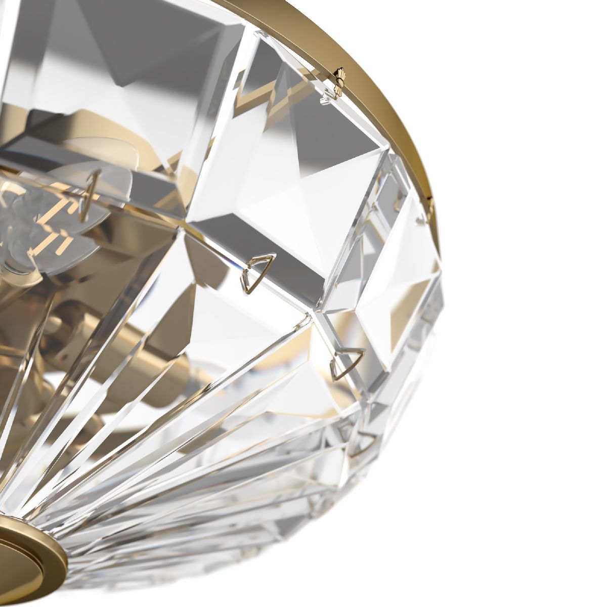 потолочная люстра maytoni facet mod094cl-04g
