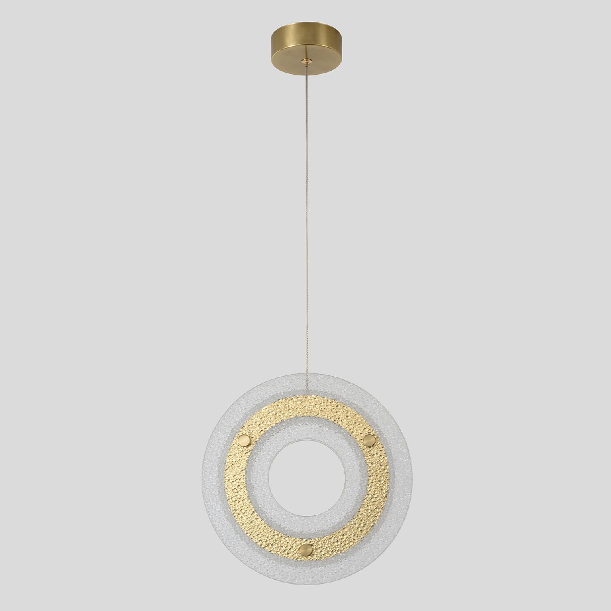 подвесной светильник crystal lux diego sp25w led brass