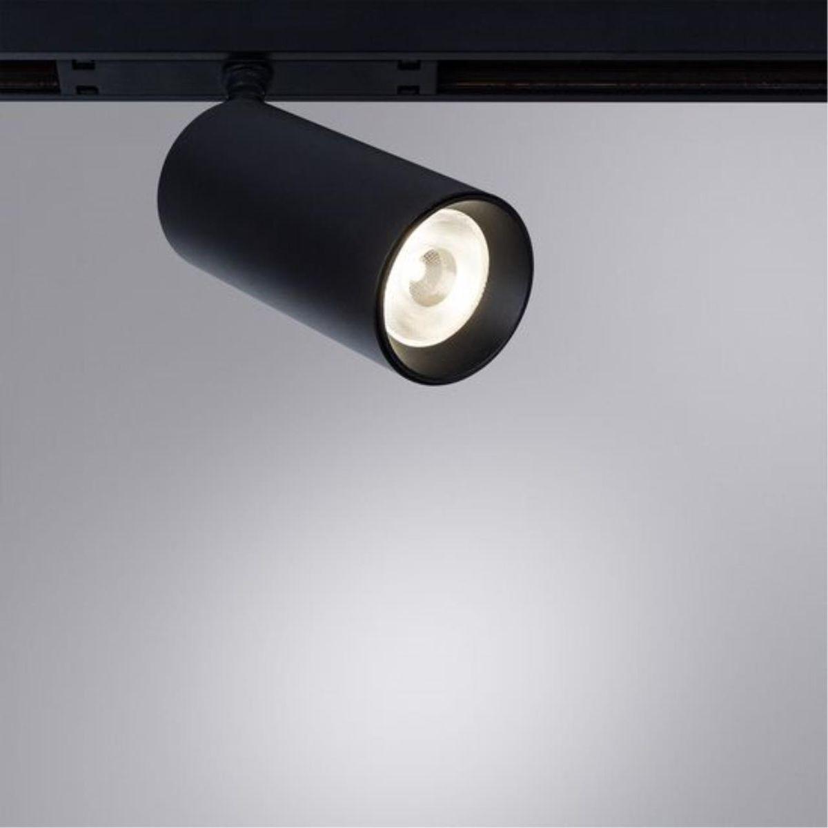 трековый светодиодный светильник arte lamp optima a7262pl-1bk