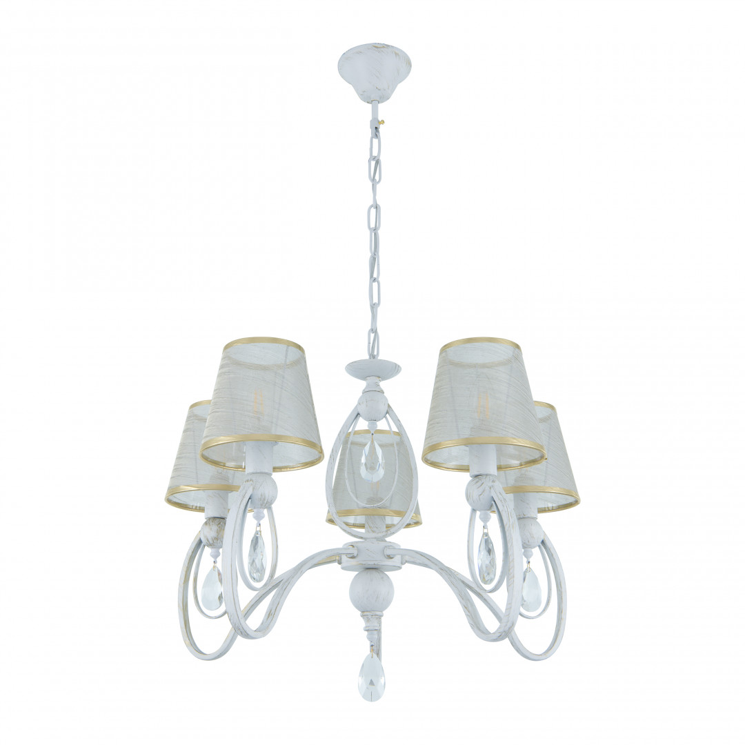 подвесная люстра arte milano 347203/5 wt+g