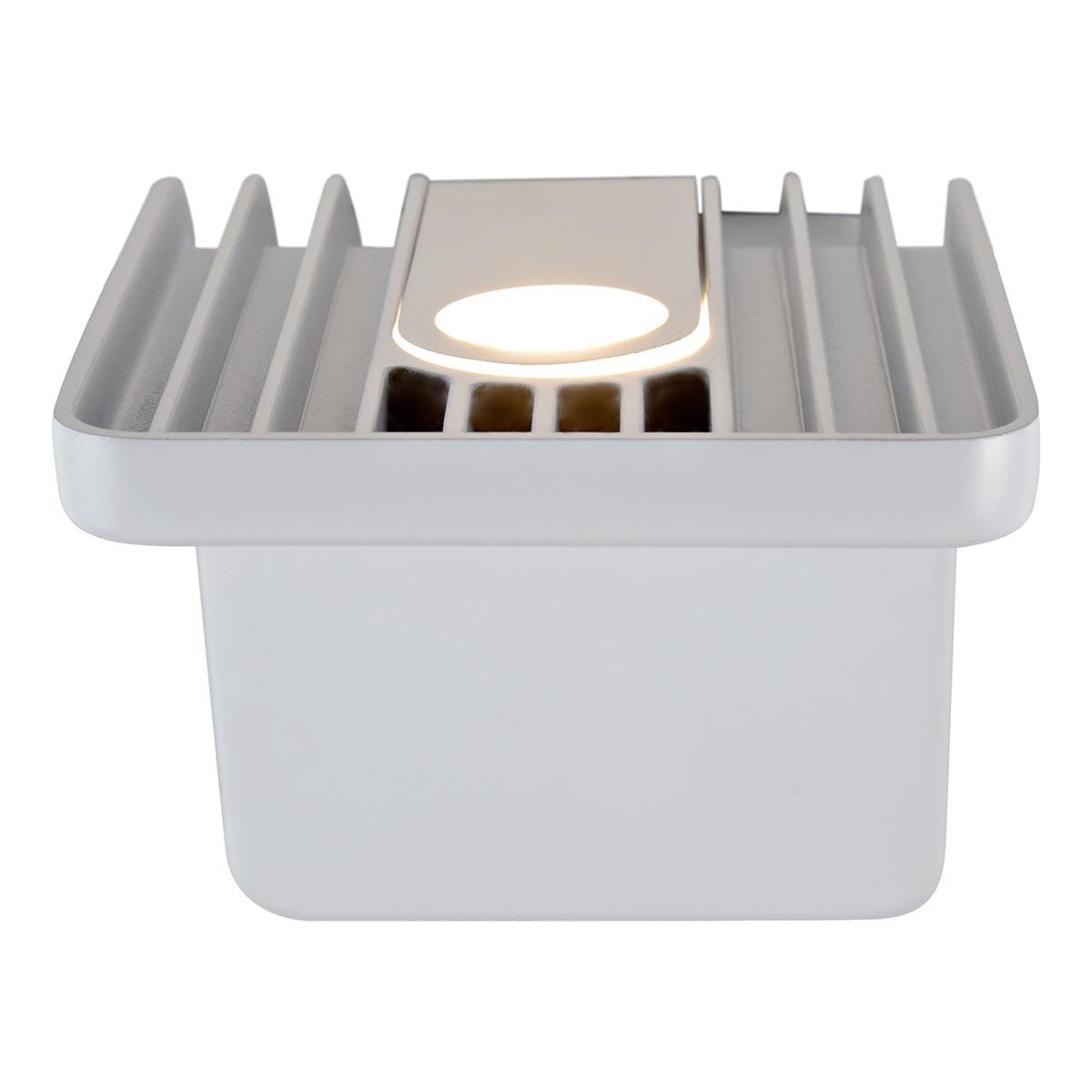 настенный светодиодный светильник iledex scoop zd8006-10w wh