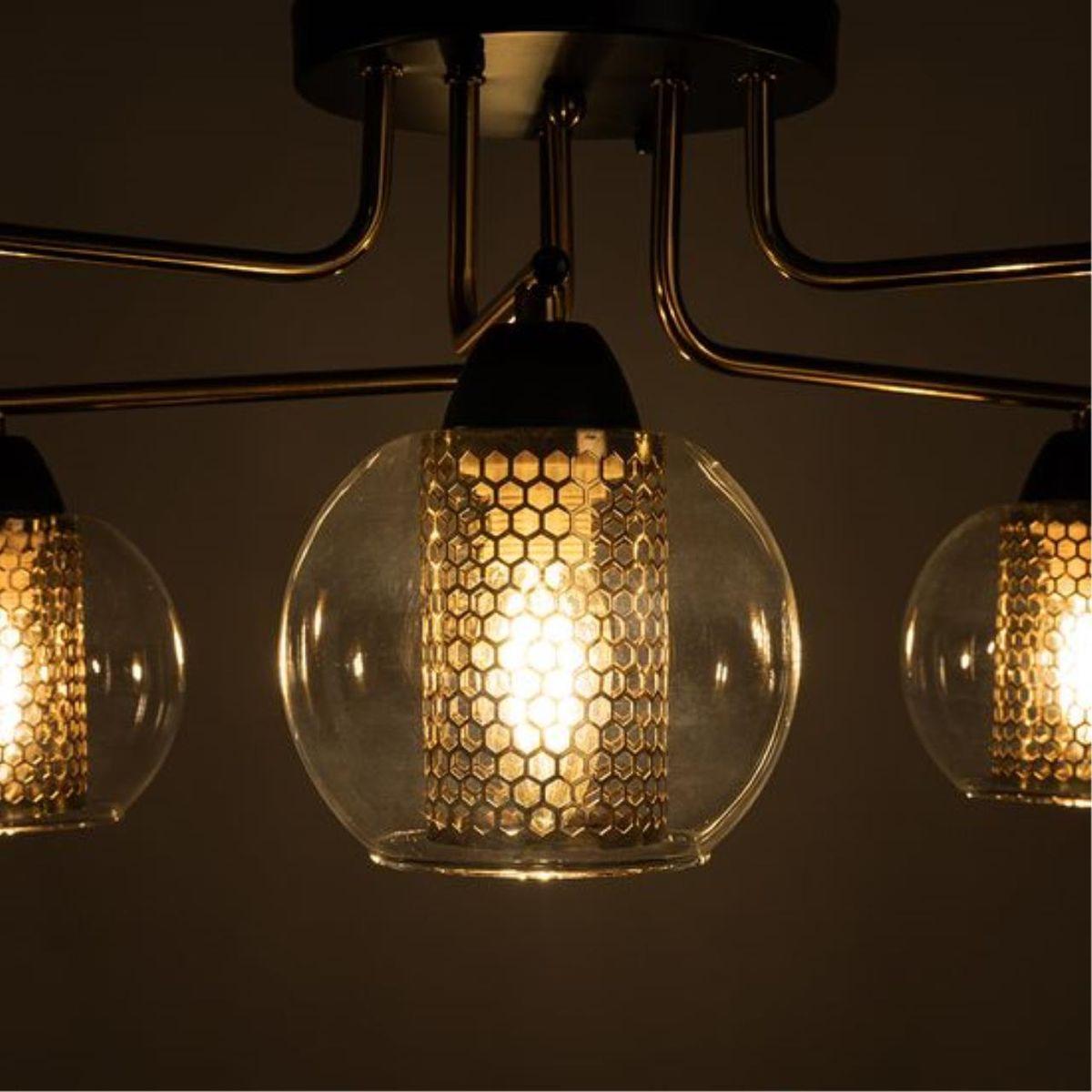 потолочная люстра arte lamp manchester a7045pl-6bk