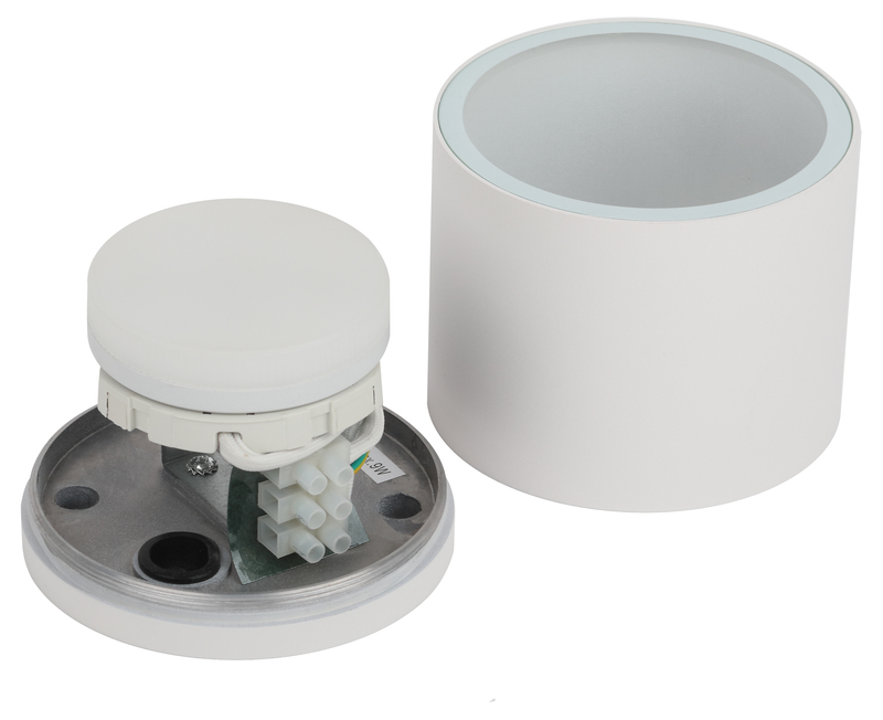 накладной светильник эра wl40 wh б0054415