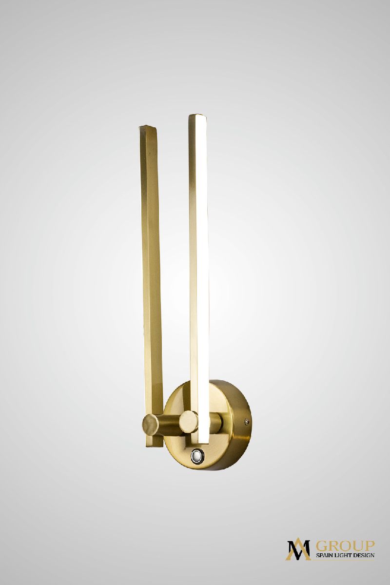 настенный светильник am group am439 polished gold