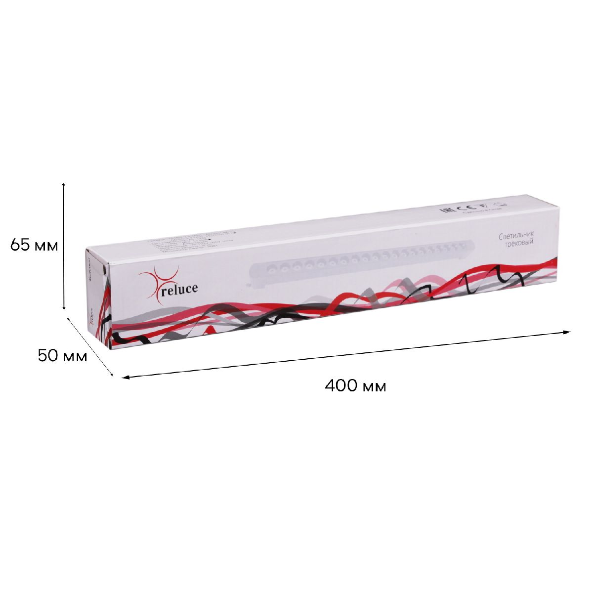 трековый однофазный светильник reluce 06185-9.3-001c led20w wt
