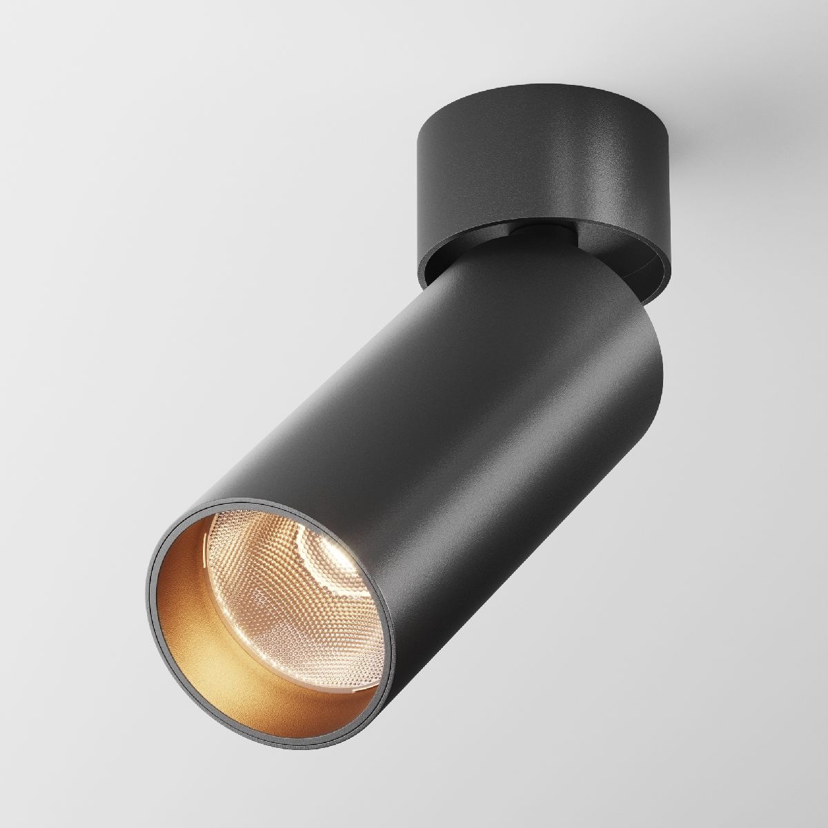 накладной спот maytoni focus led c055cl-l12b2.7k-w-b