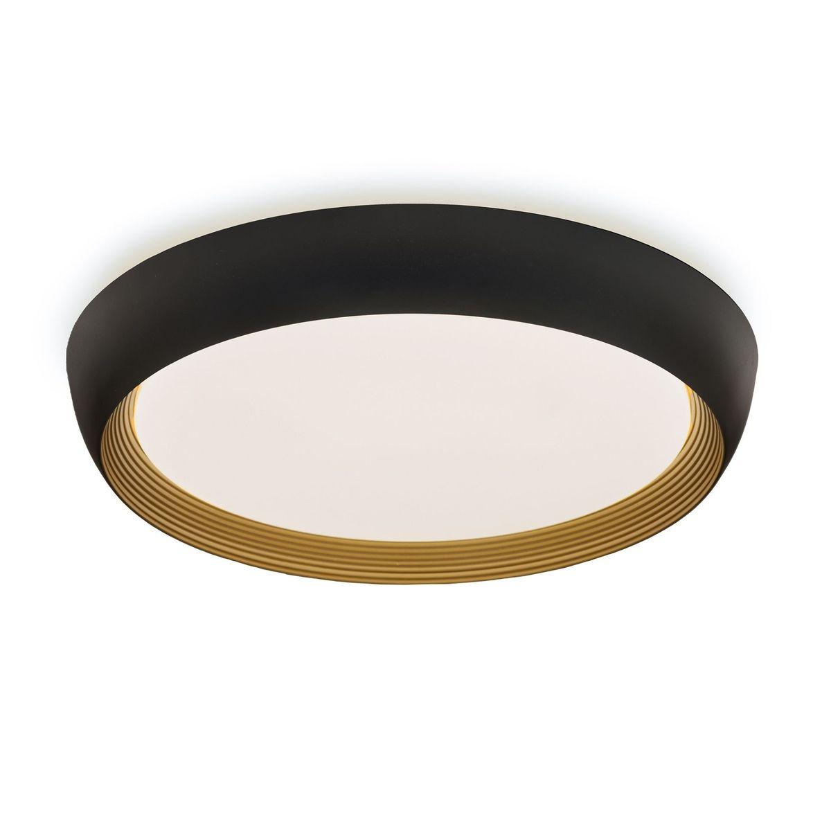 потолочный светодиодный светильник lumina deco paneli ldc 8062-48w bk