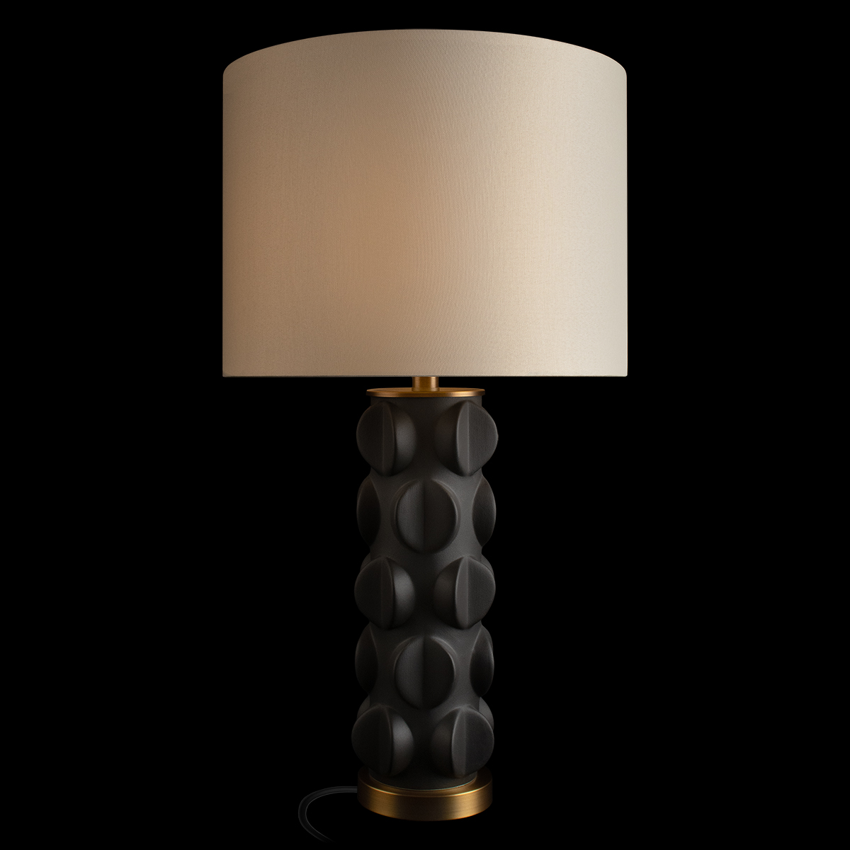 настольная лампа loft it beans 10494t black