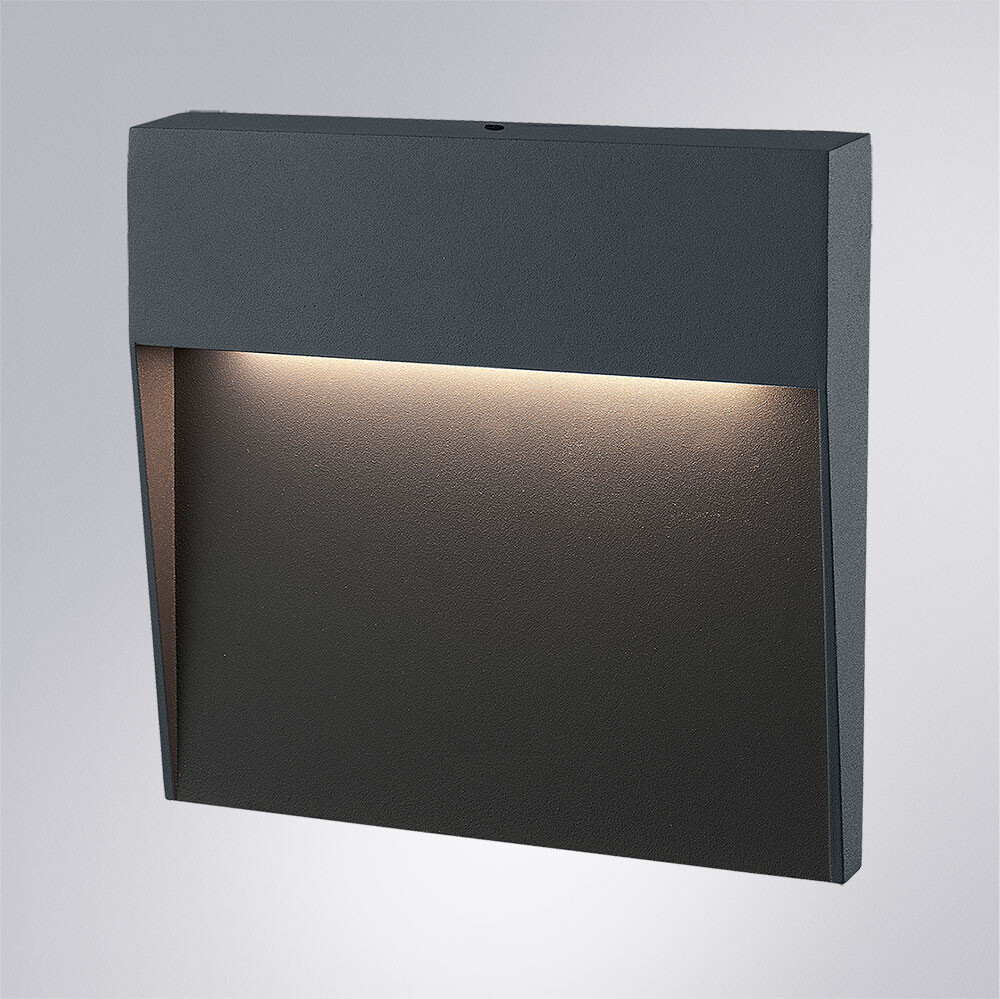 подсветка для лестницы arte lamp piazza a3224al-1bk