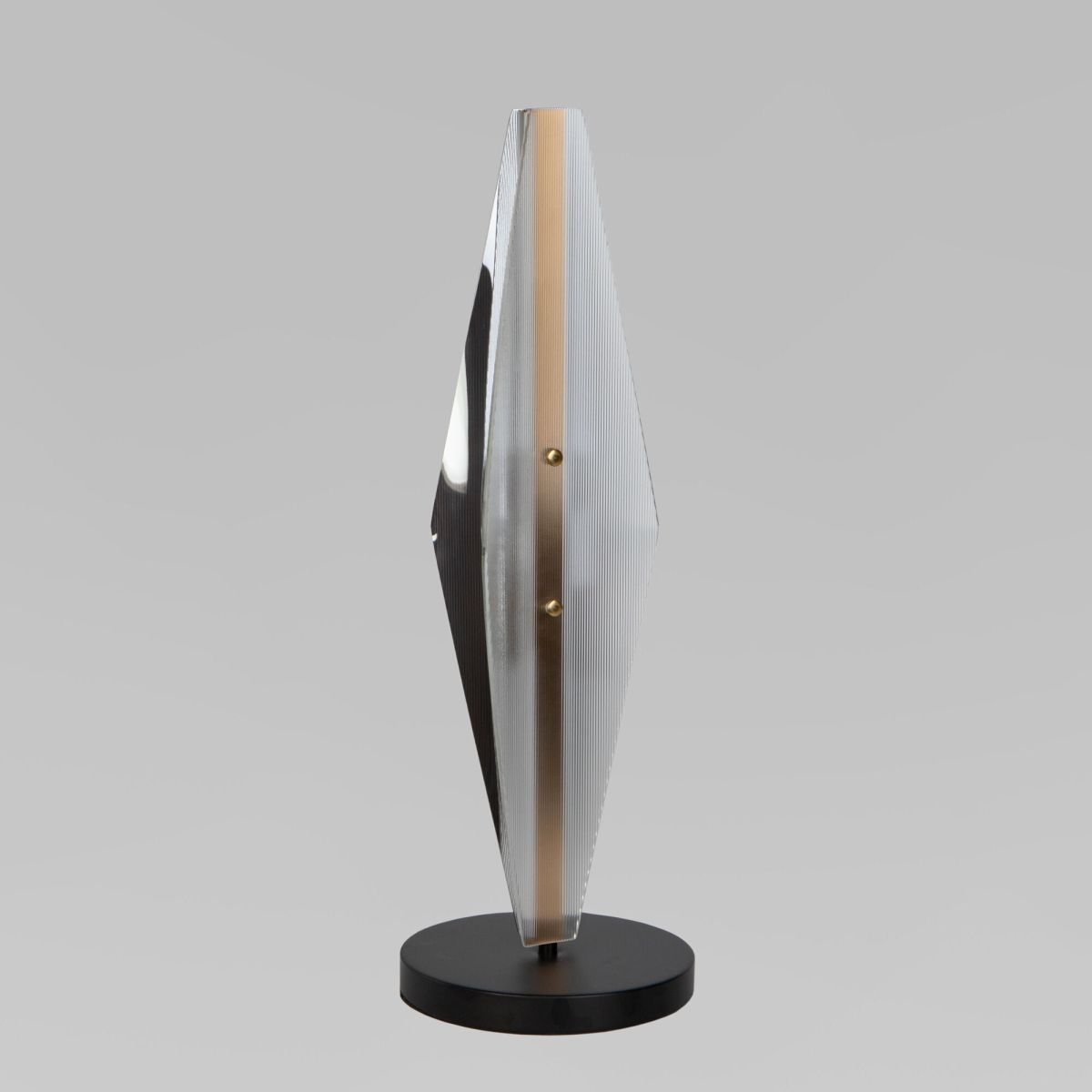 настольная лампа eurosvet glare 308052 led латунь a071590