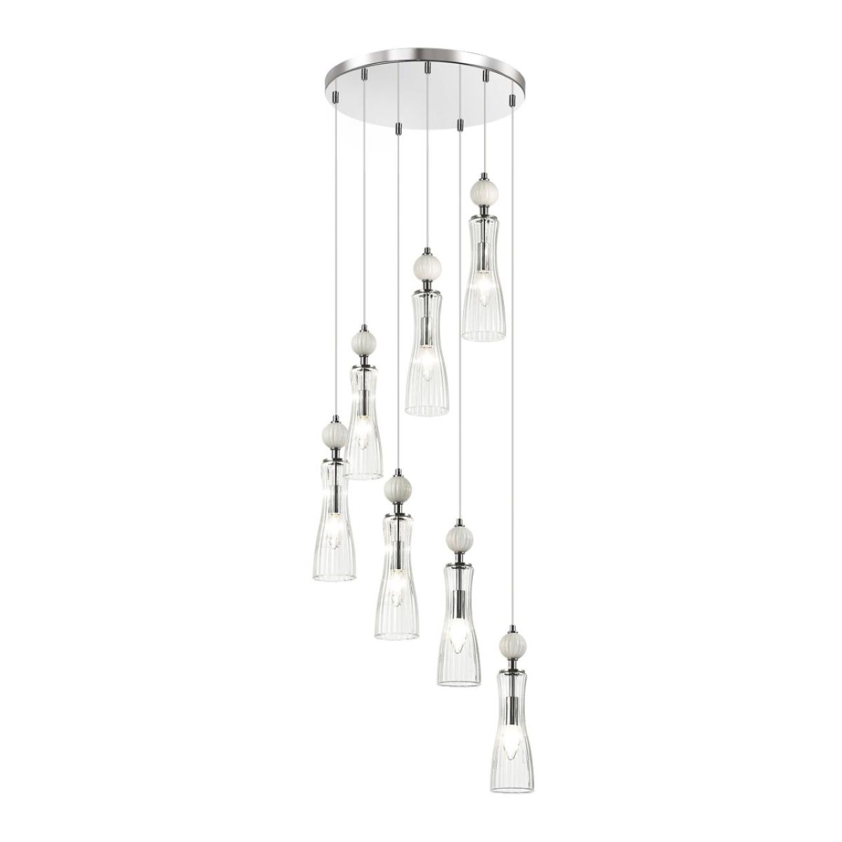 каскадная люстра lumion neoclassi emily 8268/7a
