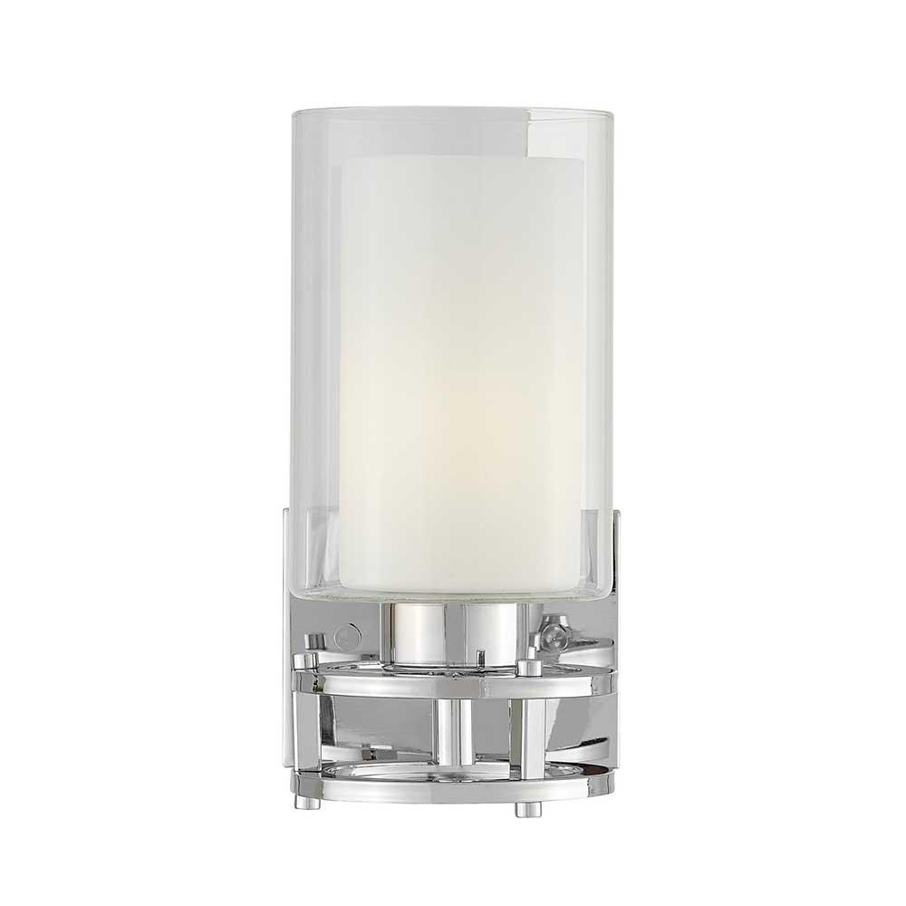 бра lumina deco marietta ldw 8025-1 chr+wt