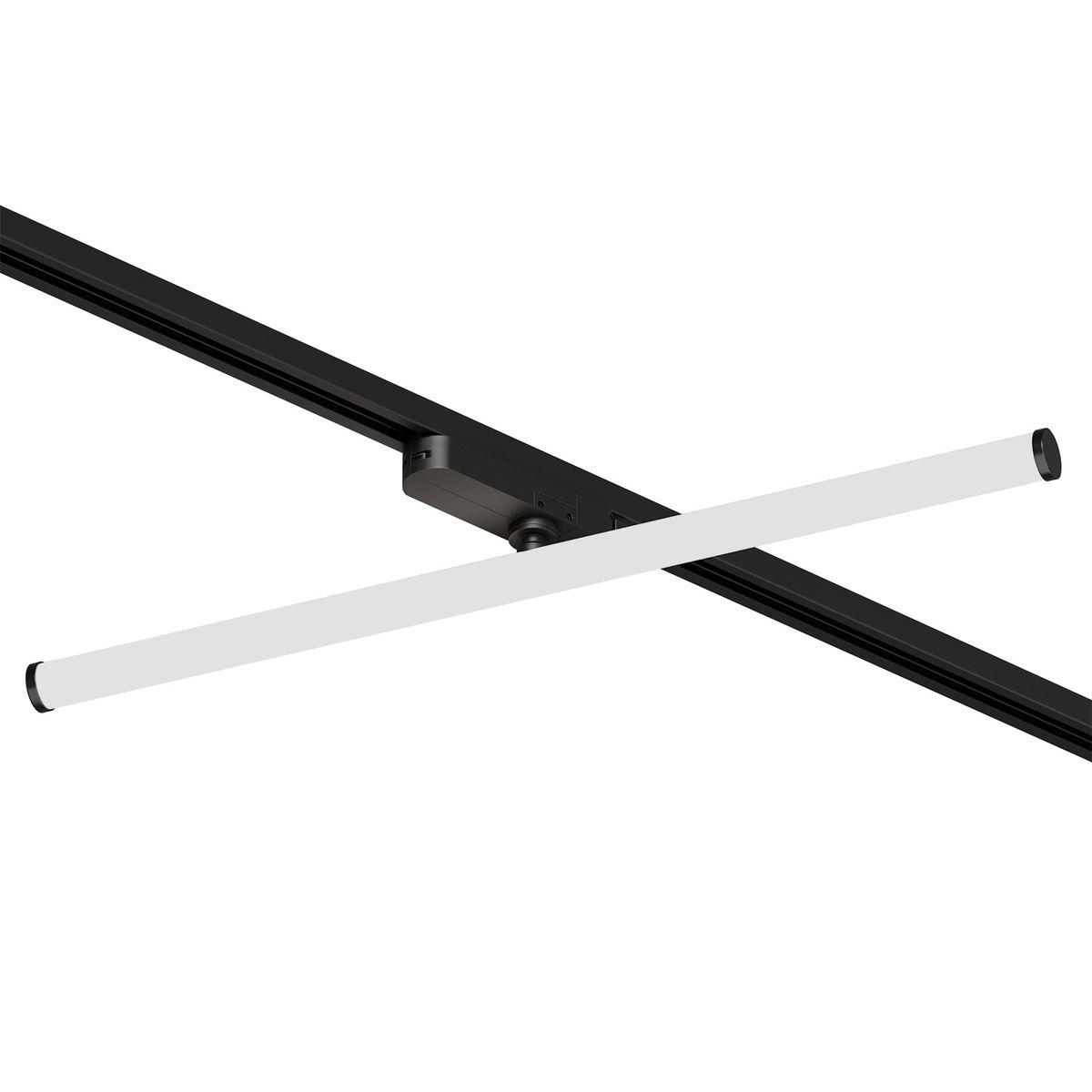 трековый светодиодный светильник denkirs strom dk6648-bk