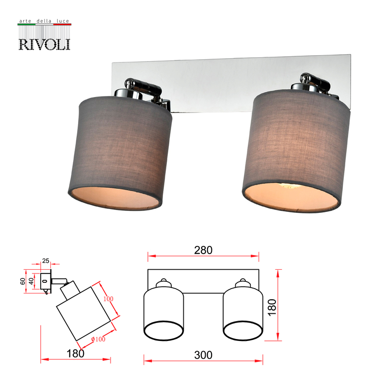 спот rivoli perlita 7058-702 б0055009