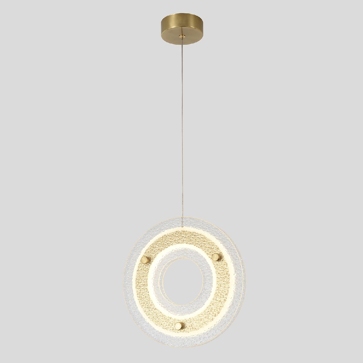 подвесной светильник crystal lux diego sp25w led brass