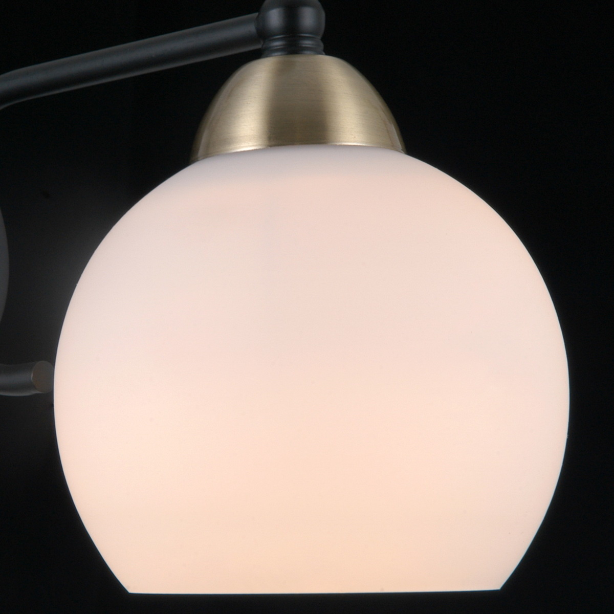 люстра на штанге illumico il0249-6csq-79 bk ab