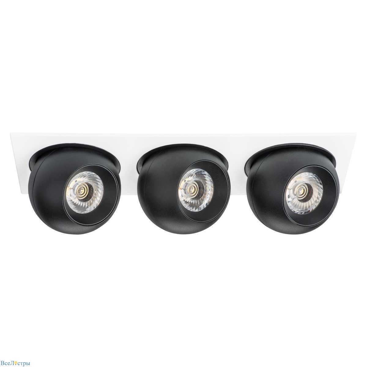 встраиваемый светодиодный спот lightstar urbano (217536+217074+217074+217074) i536747474