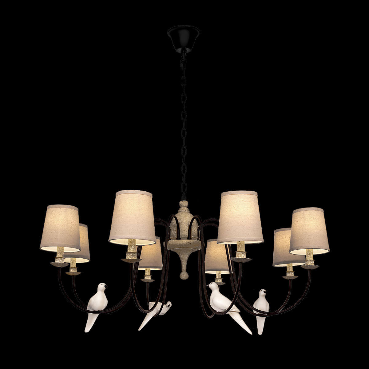 подвесная люстра loft it birds loft1029a-8