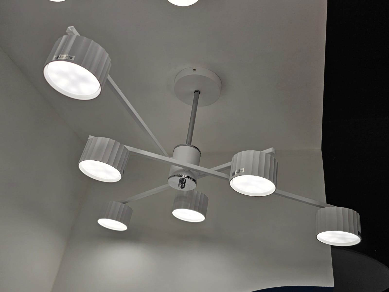 люстра на штанге lumion karina 8241/6c