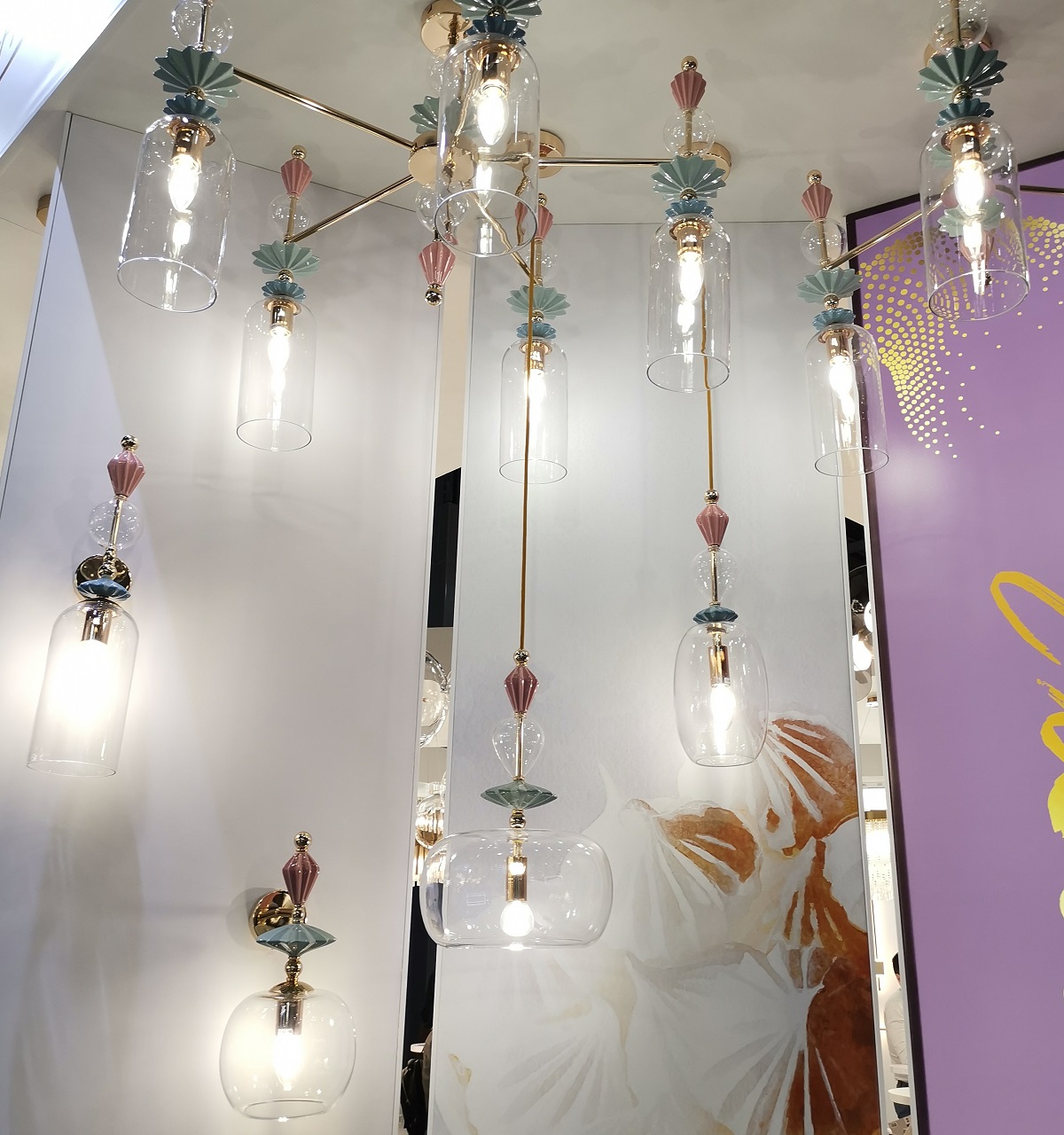 подвесной светильник odeon light classic bizet 4855/1b