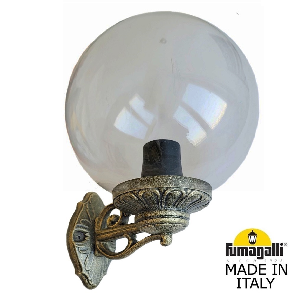 уличный настенный светильник fumagalli bisso/g300 g30.131.000.bze27
