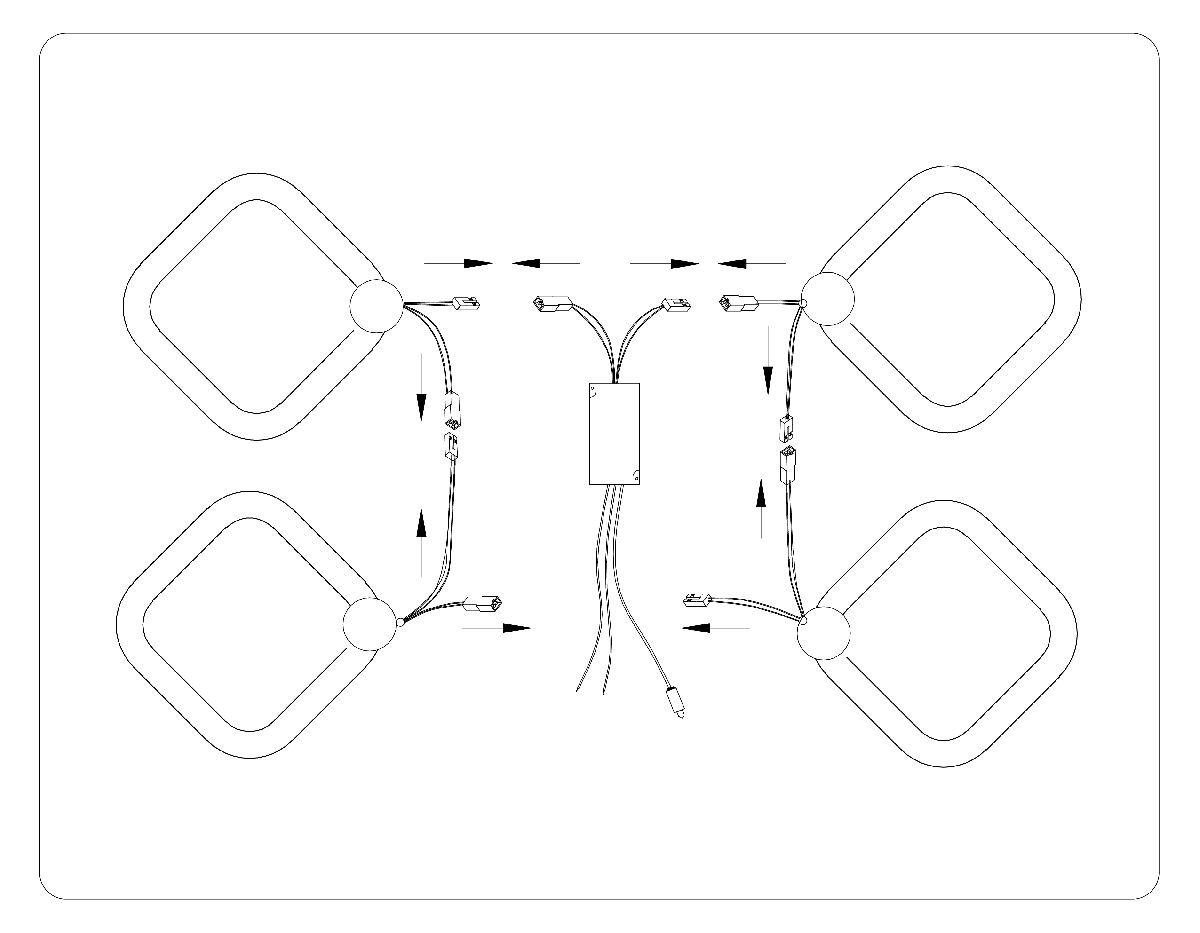 потолочная люстра ambrella light acrylica original fa3819