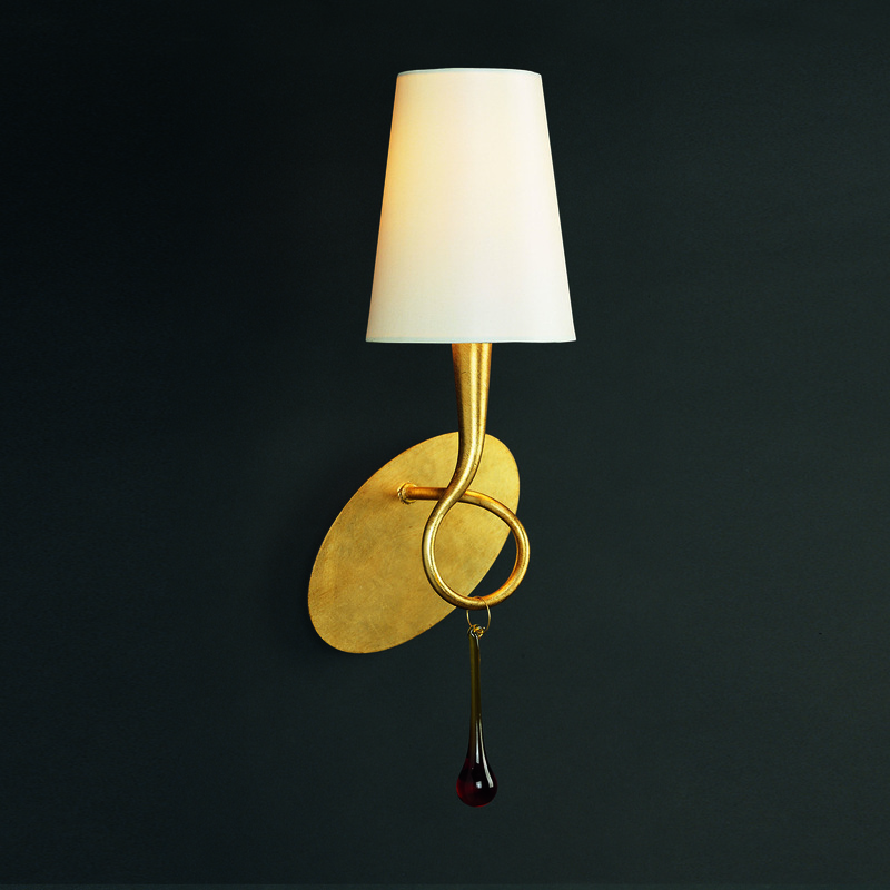 бра mantra paola painted gold 3548