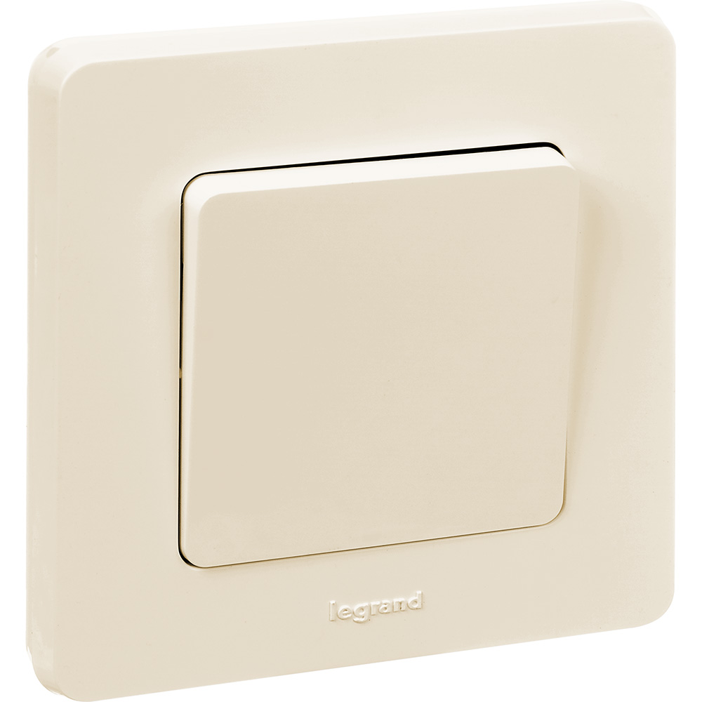 выключатель одноклавишный legrand inspiria 673601