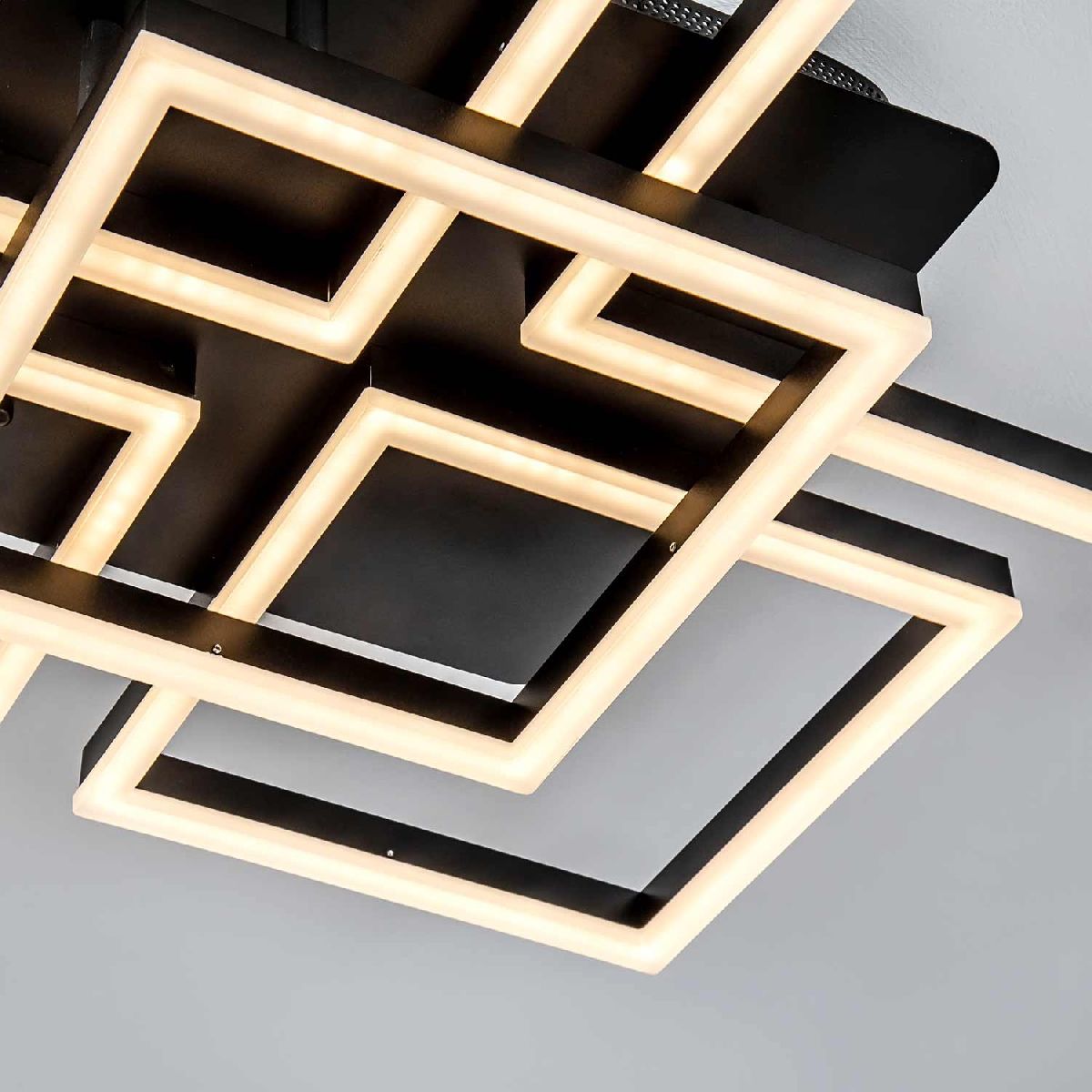 потолочная люстра led4u l11041-5 bk