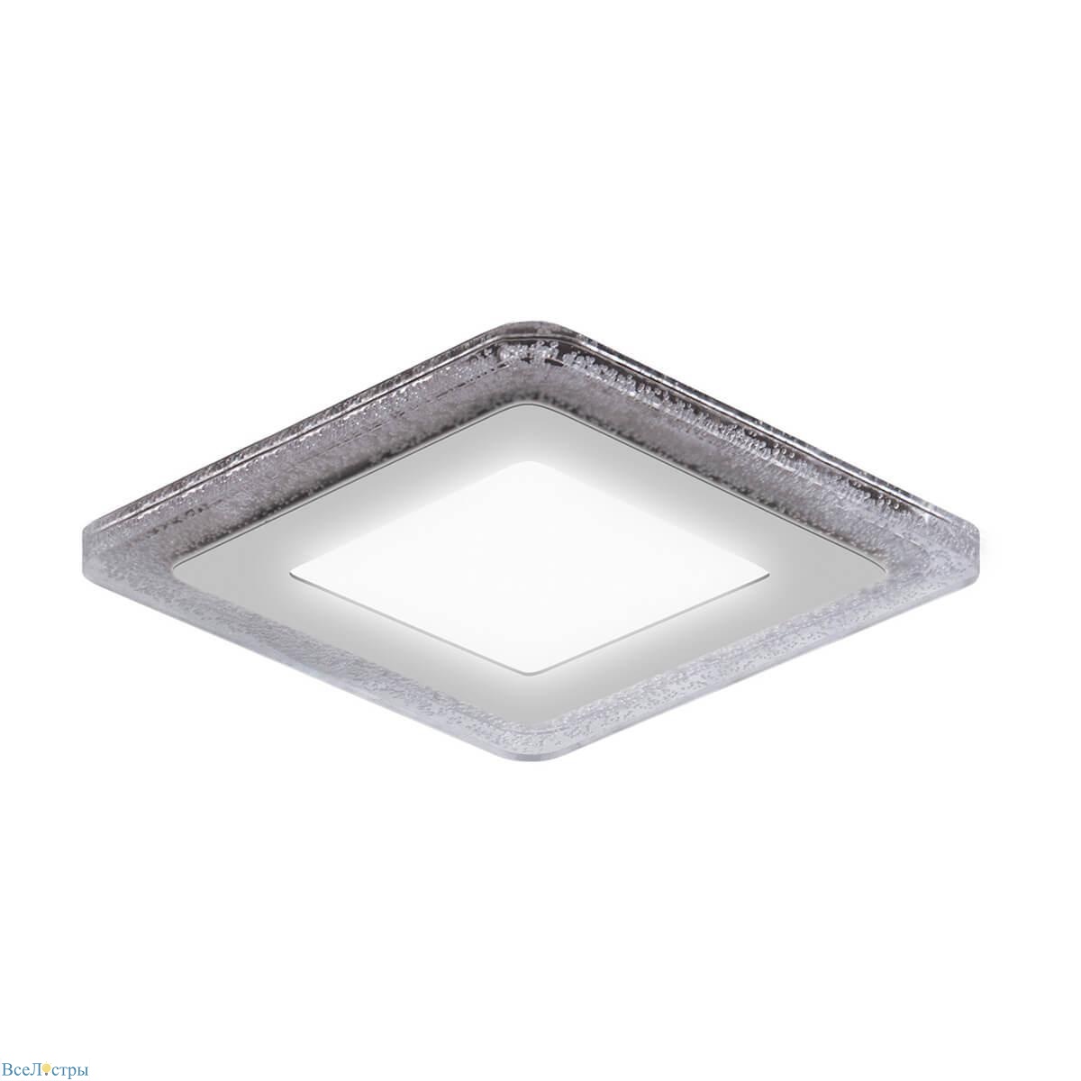 встраиваемый светодиодный светильник gauss backlight bubbles bl323
