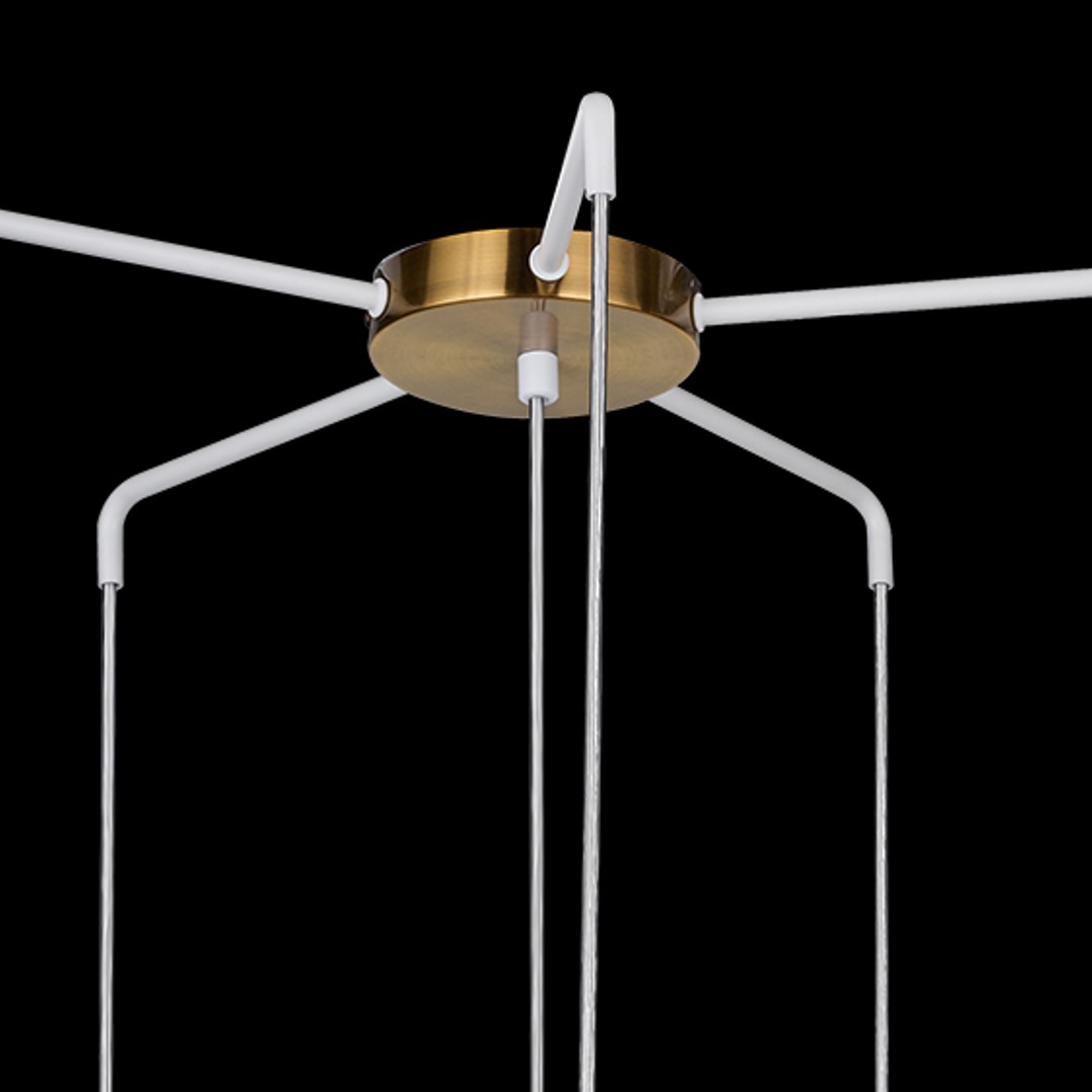 каскадная люстра 33 идеи pnd169m.05wh.3.001pa-s13am-s13wh