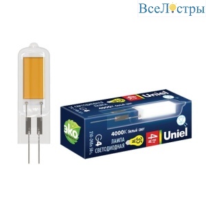 LED-JC-220/6W/4000K/G4/CL GLZ08TR картон